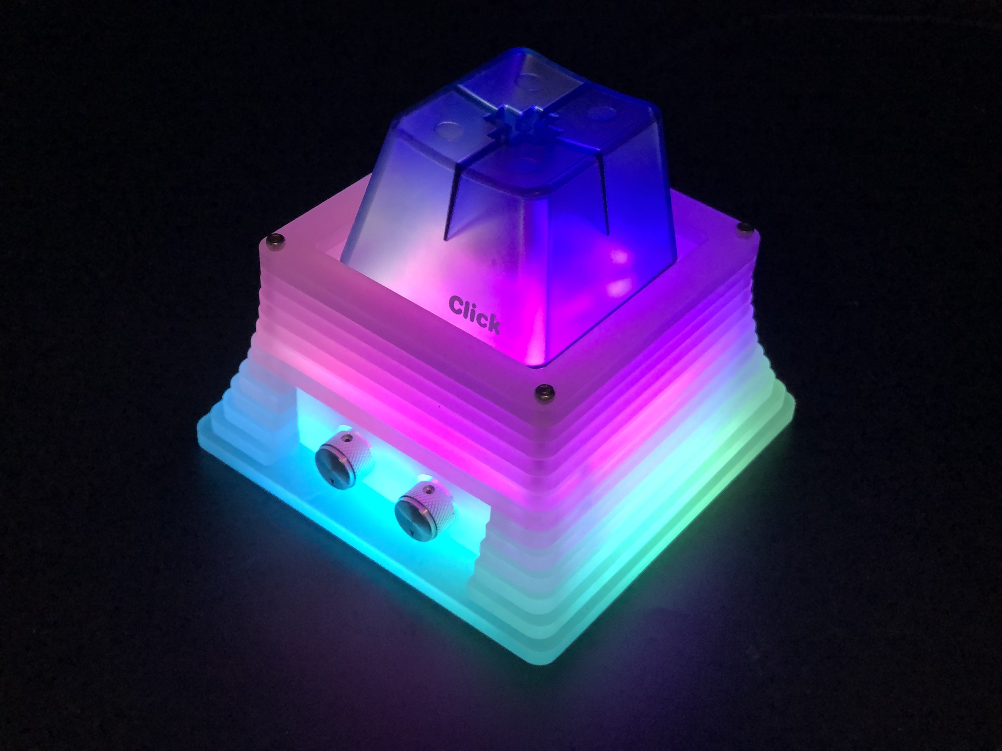 Completed BAMFK-1 with RGB lit