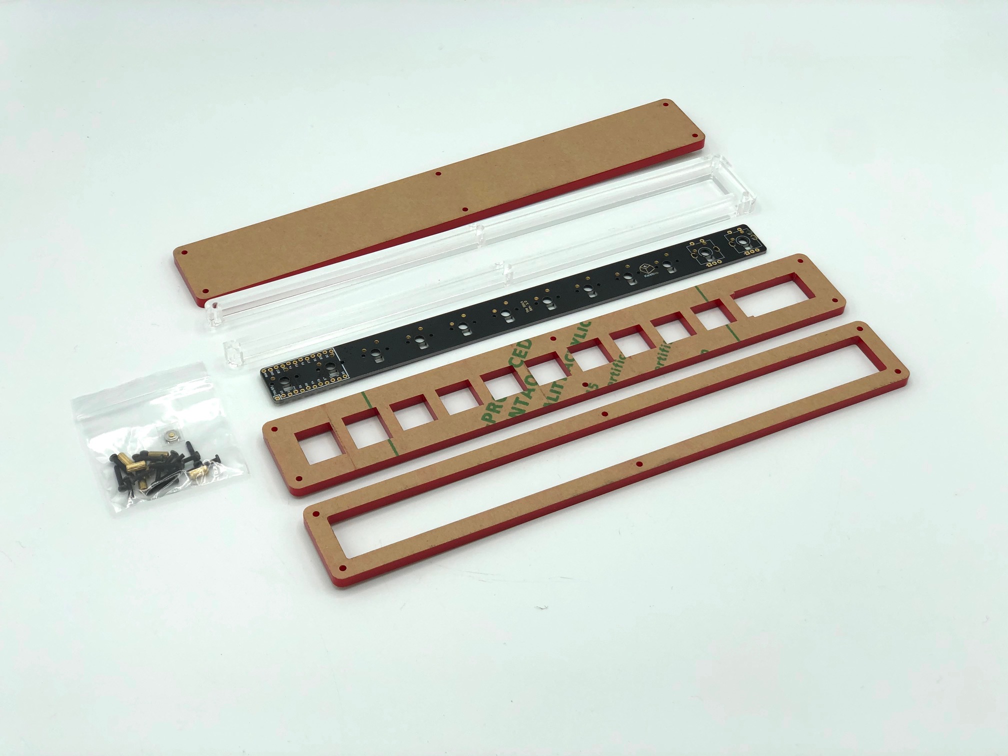 The Stick Kit Parts Laid Out