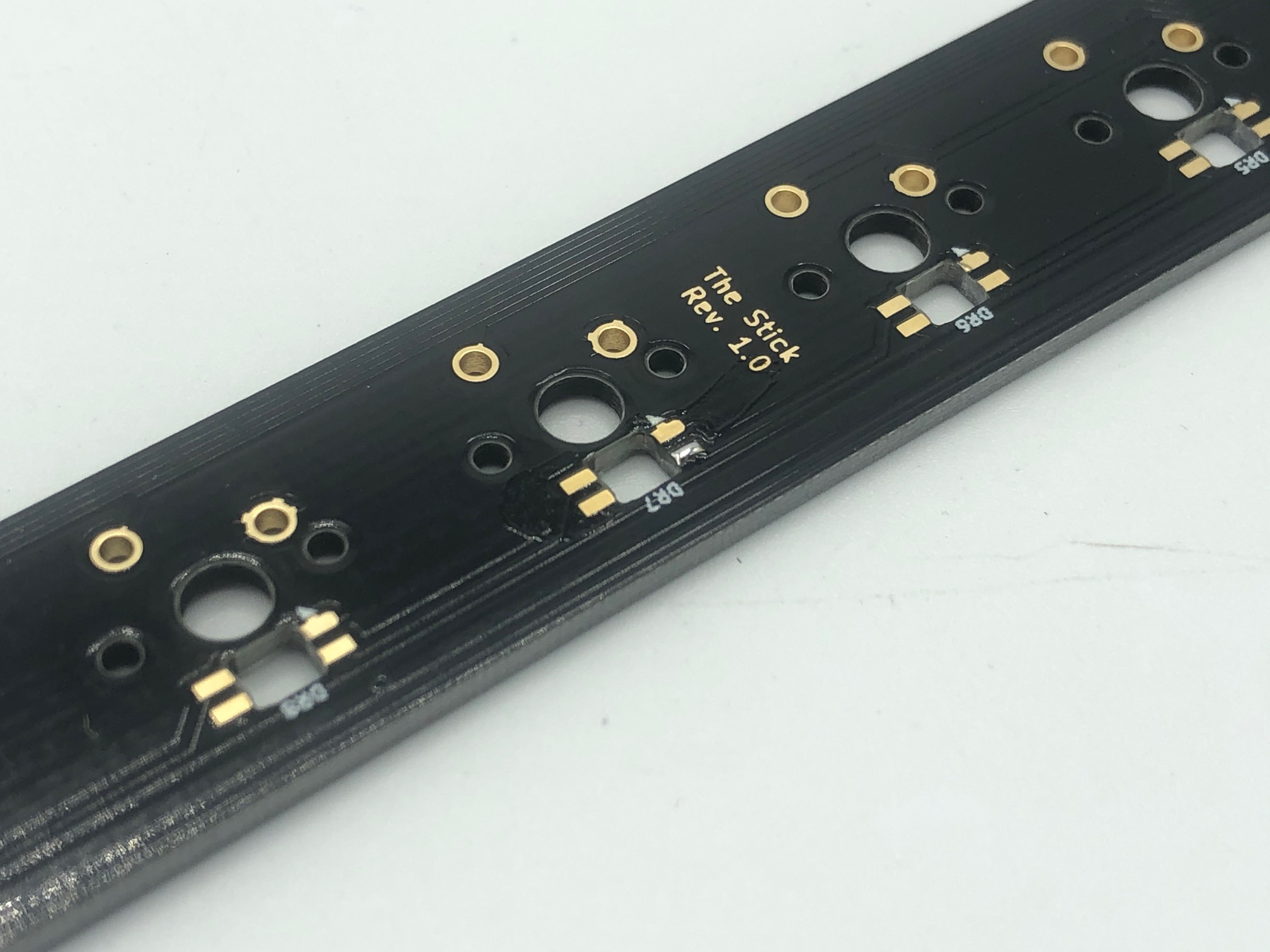 Tin Added to One RGB LED Pad