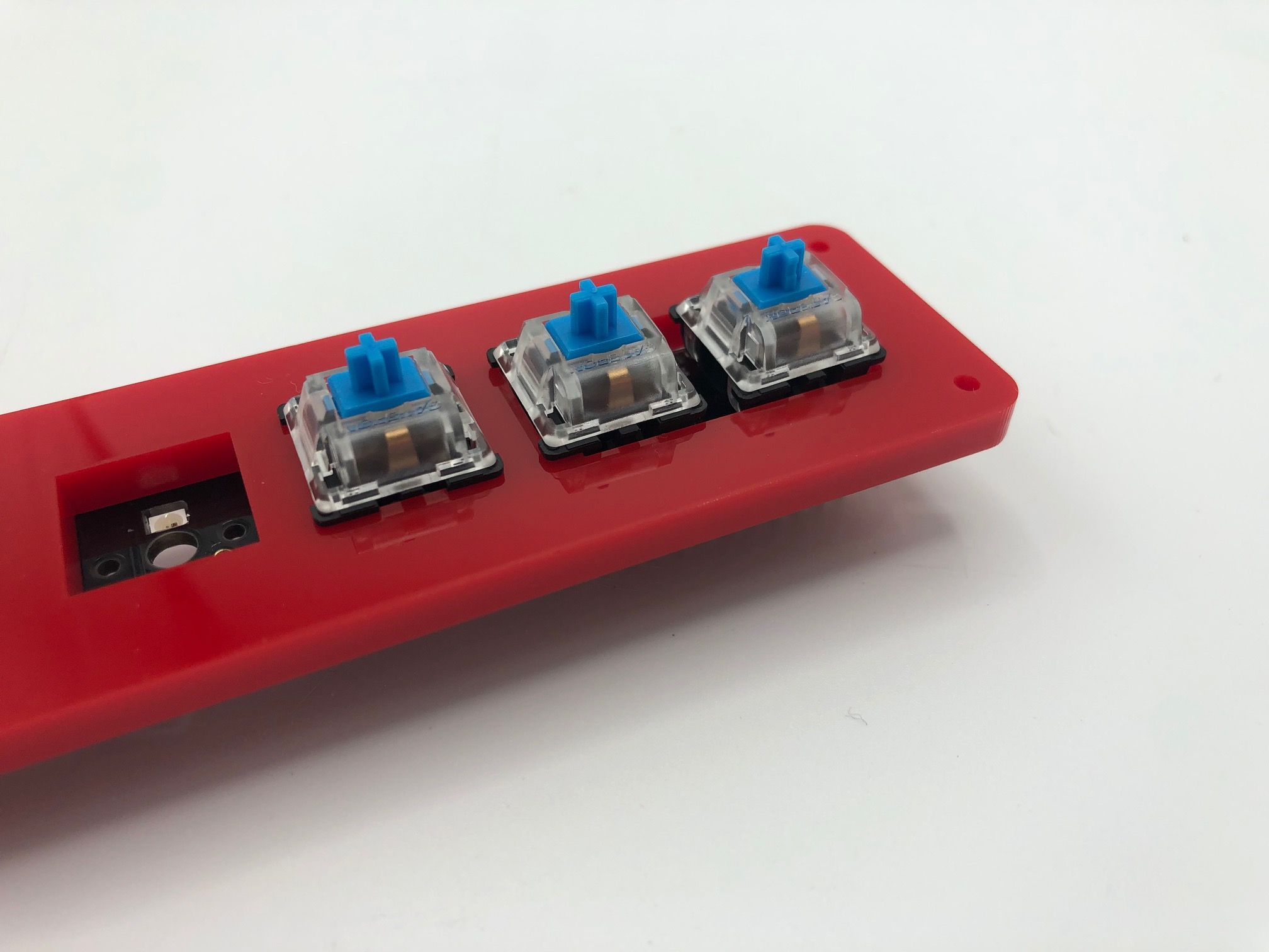 Switches Added near Controller Area