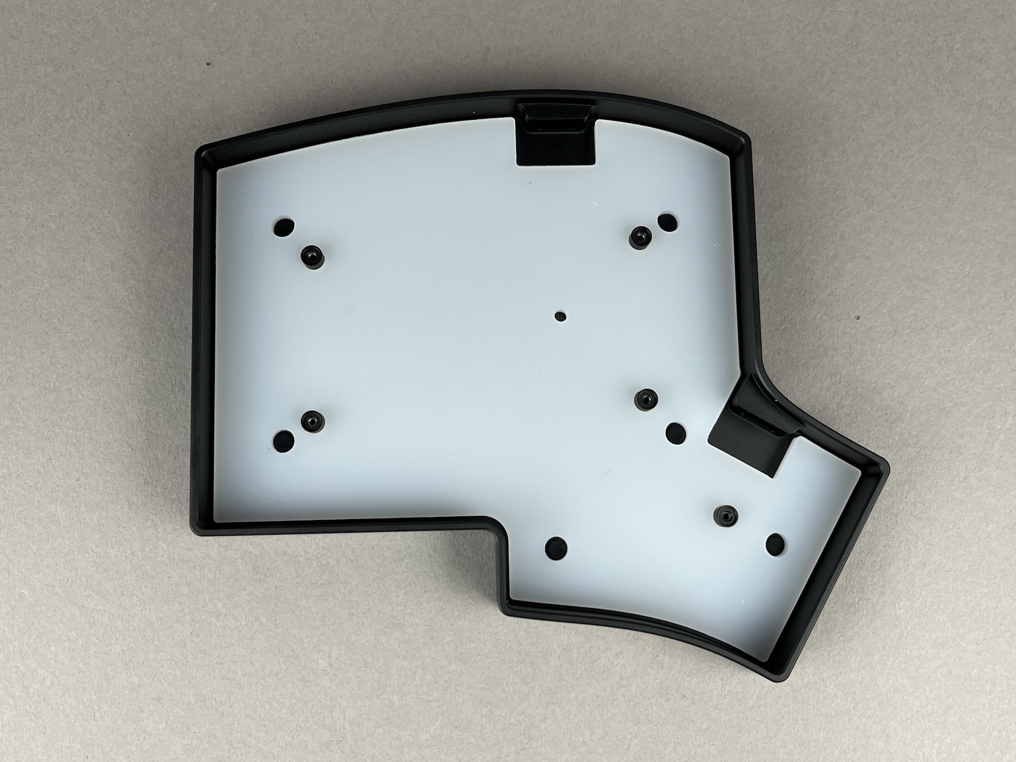 Silicone tray liner in case tray