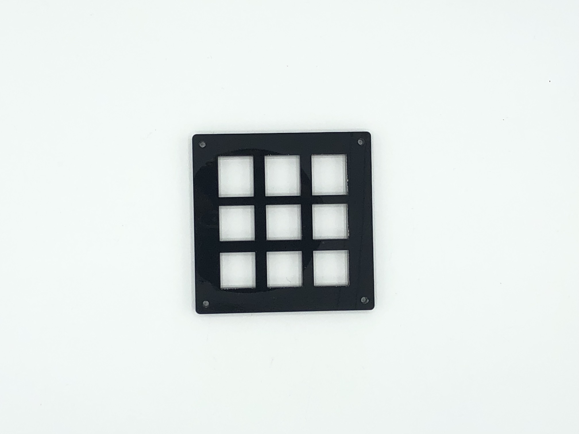 Acrylic switch plate correct orientation