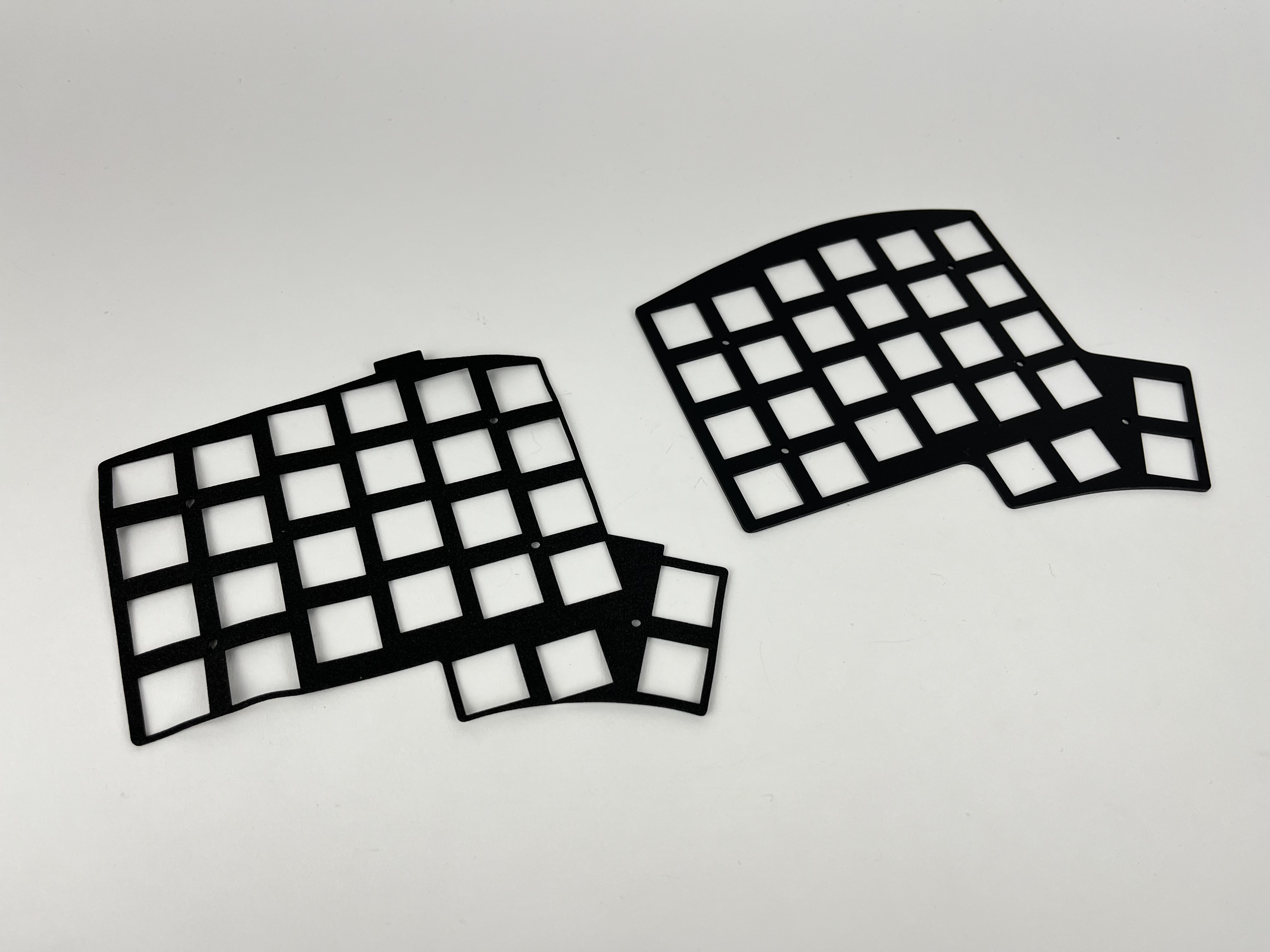 Switch plate support foam pieces