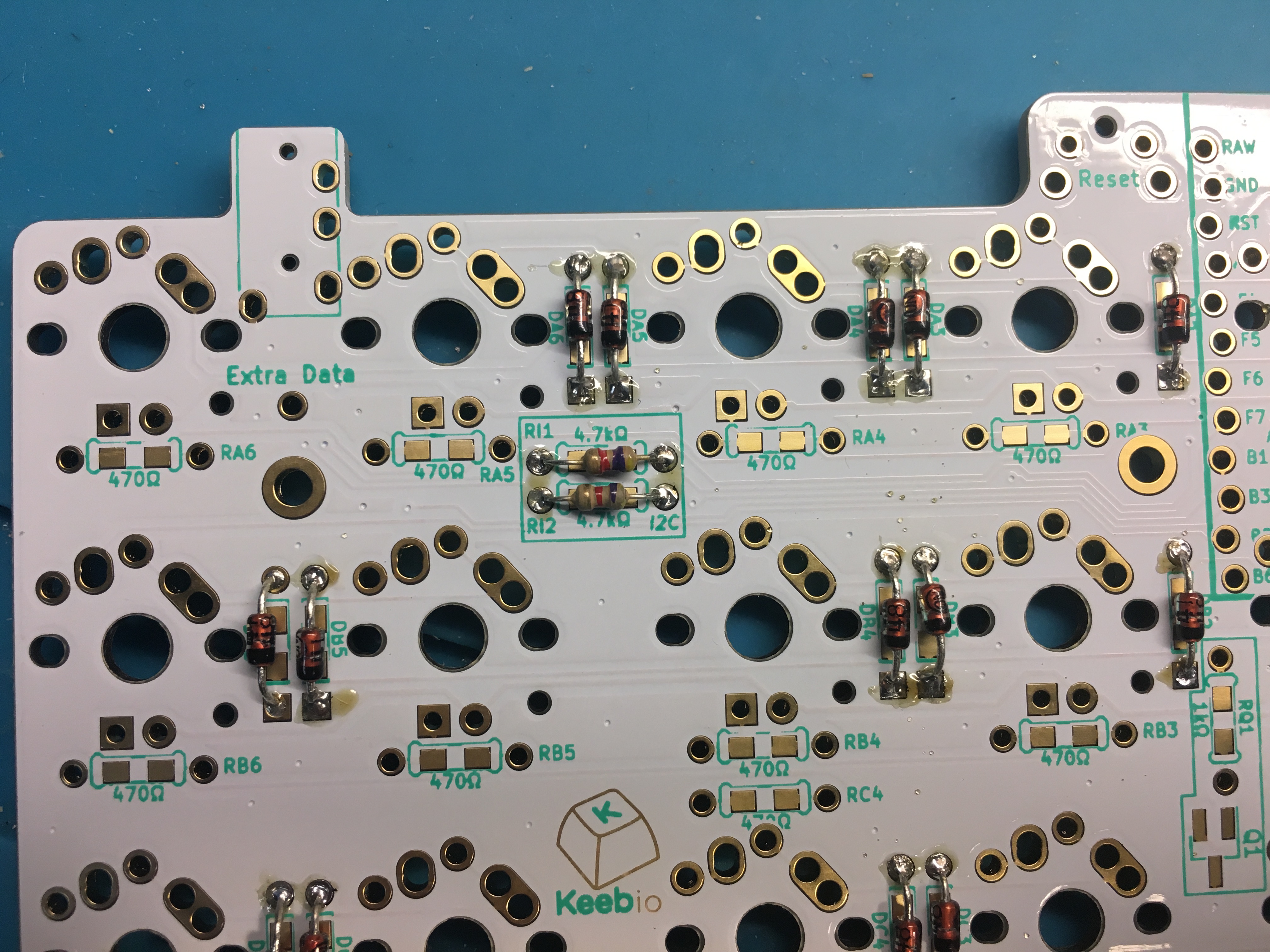 I2C Resistors Added to Left PCB
