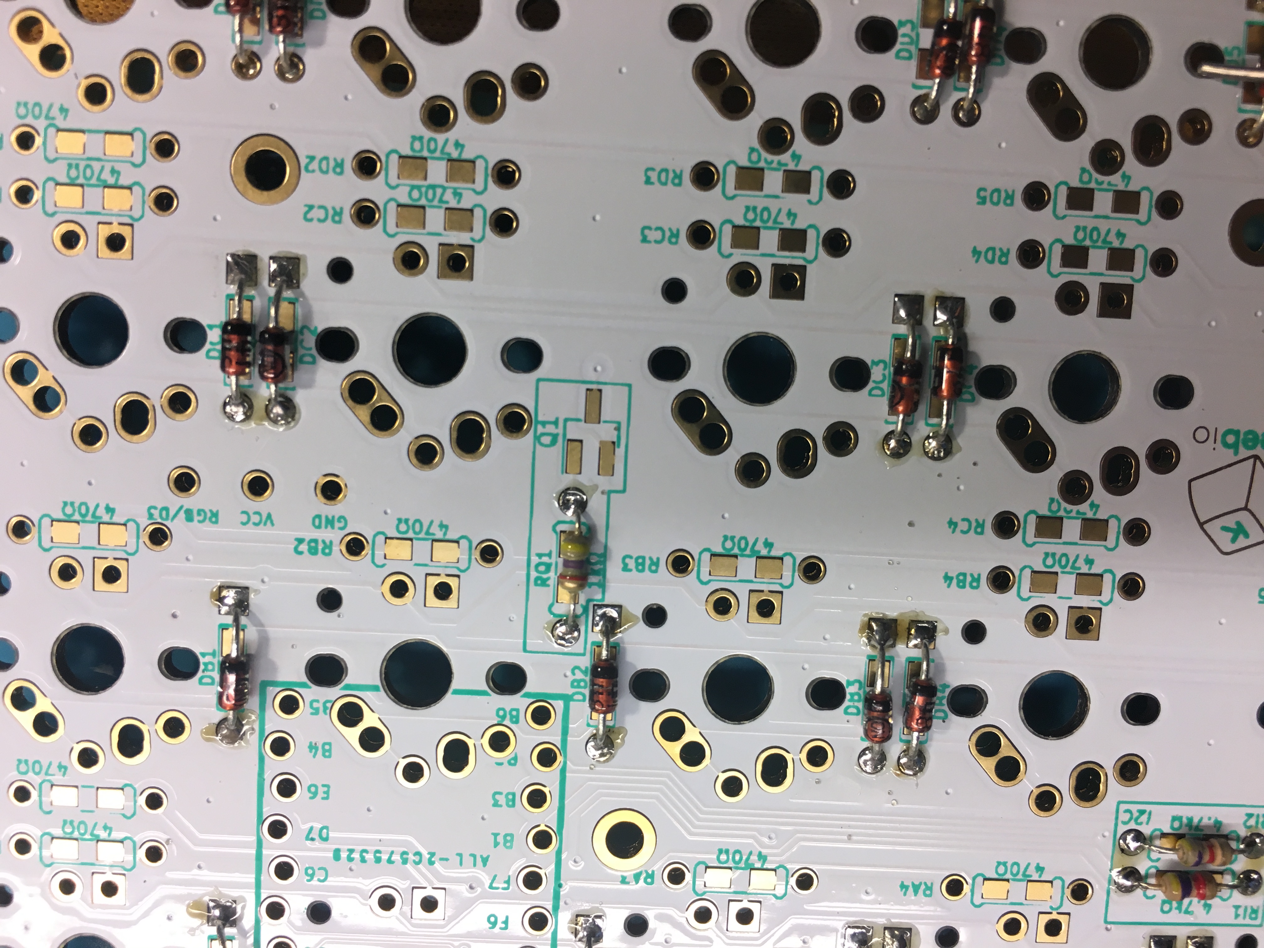 LED Support Resistor Added to PCB