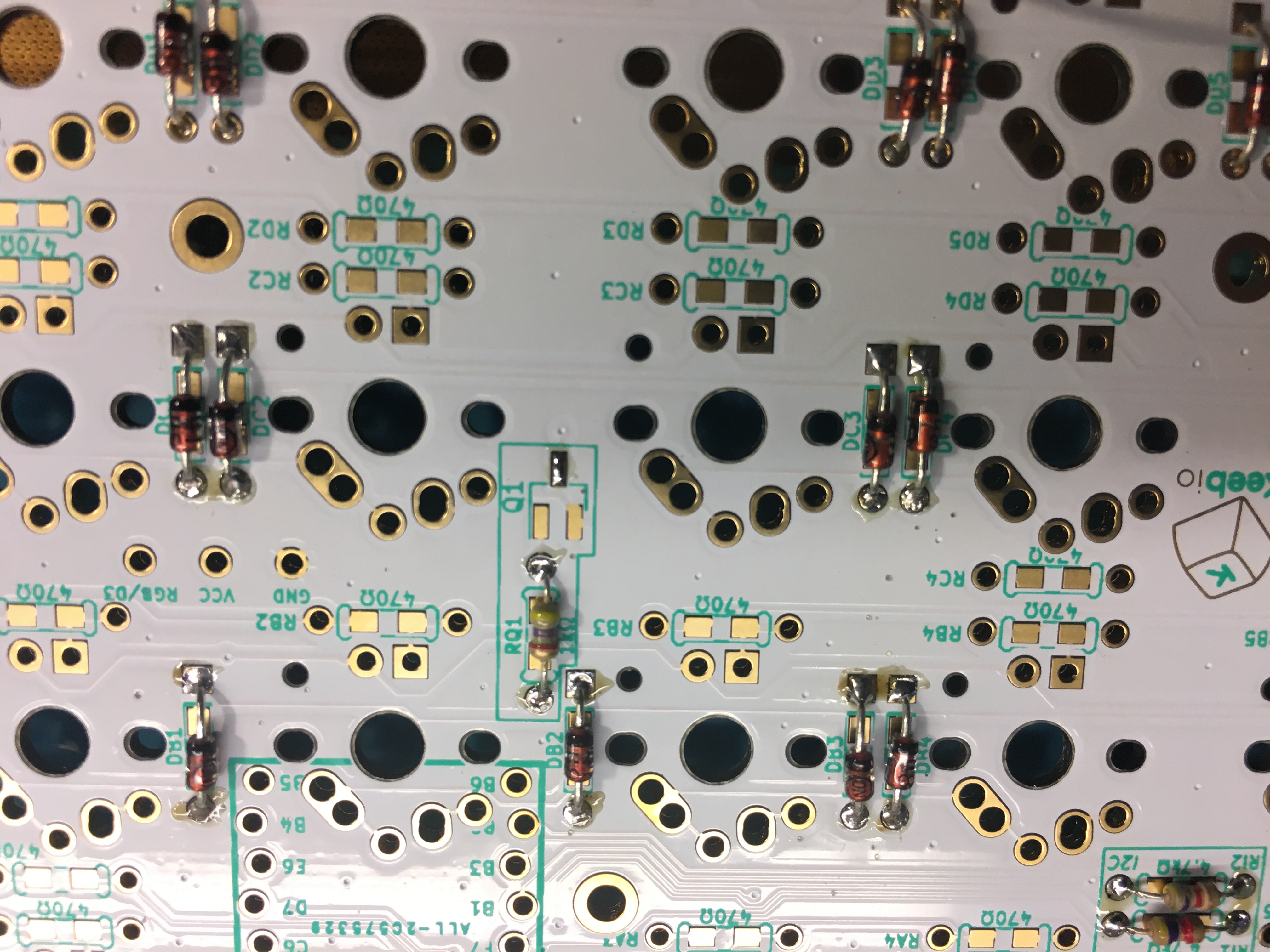 Tinning Transistor Pad on PCB