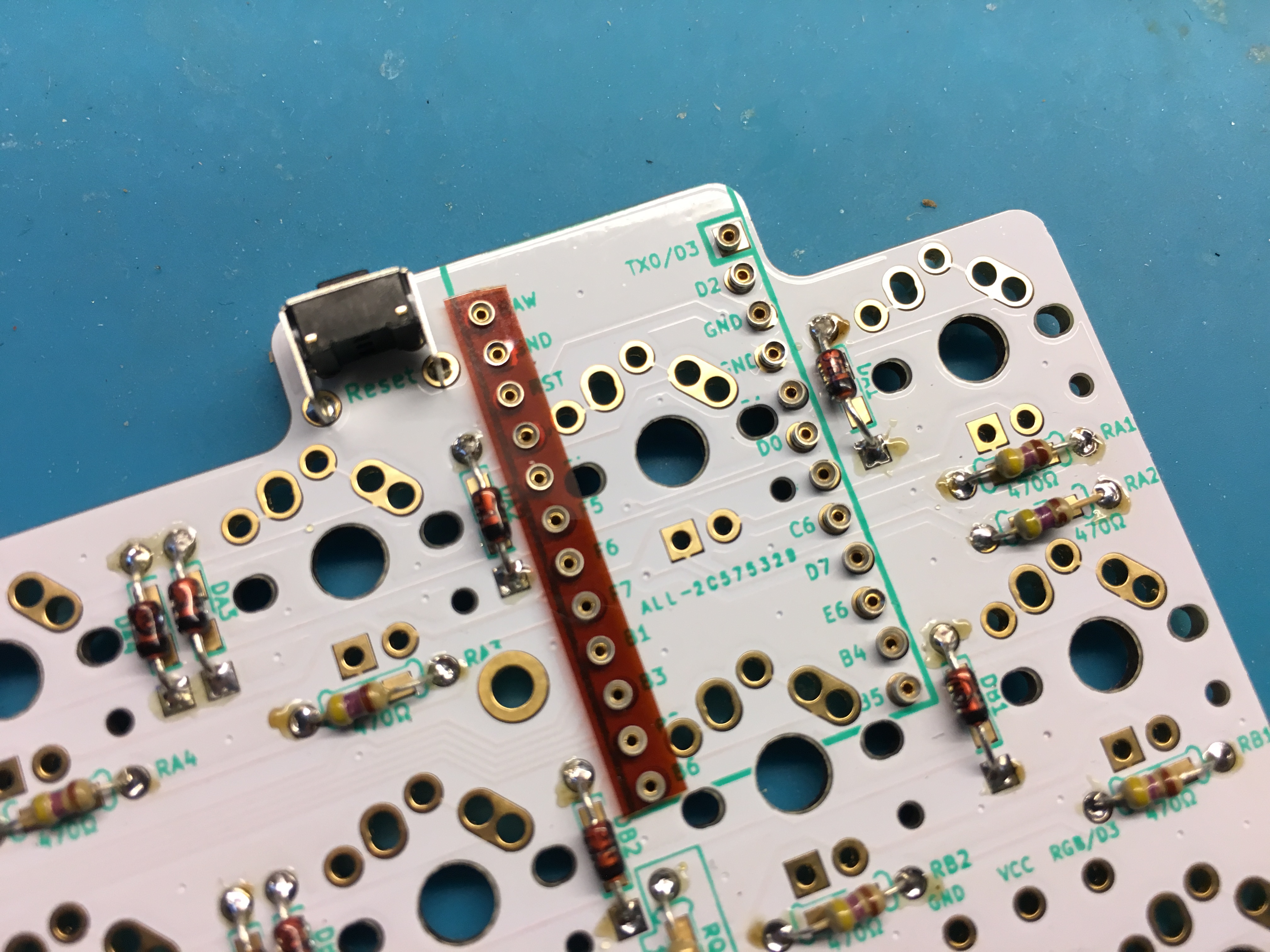 Peel-A-Way Socket Covers Removed