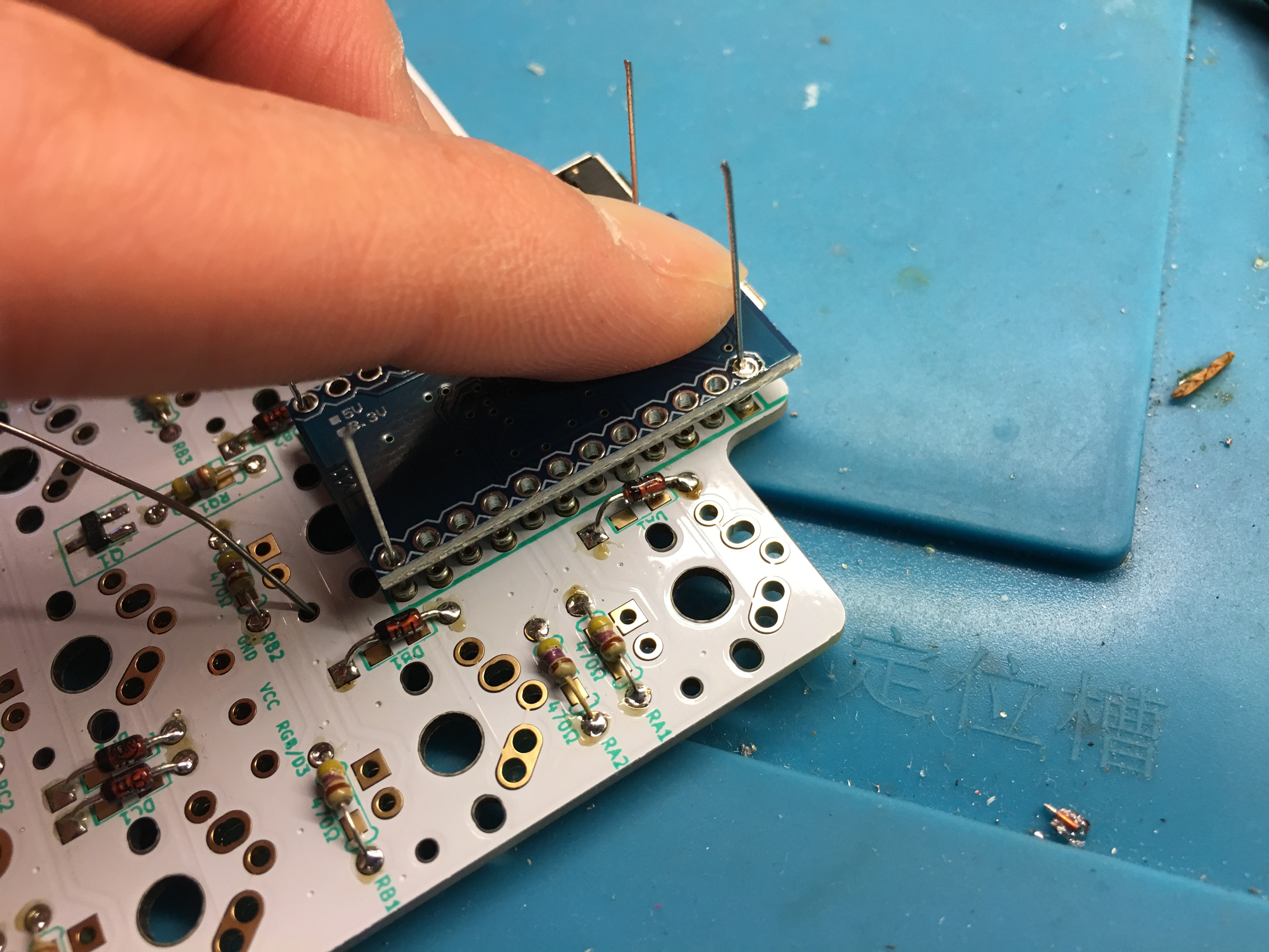 Pro Micro Corner Pin Alignment Check