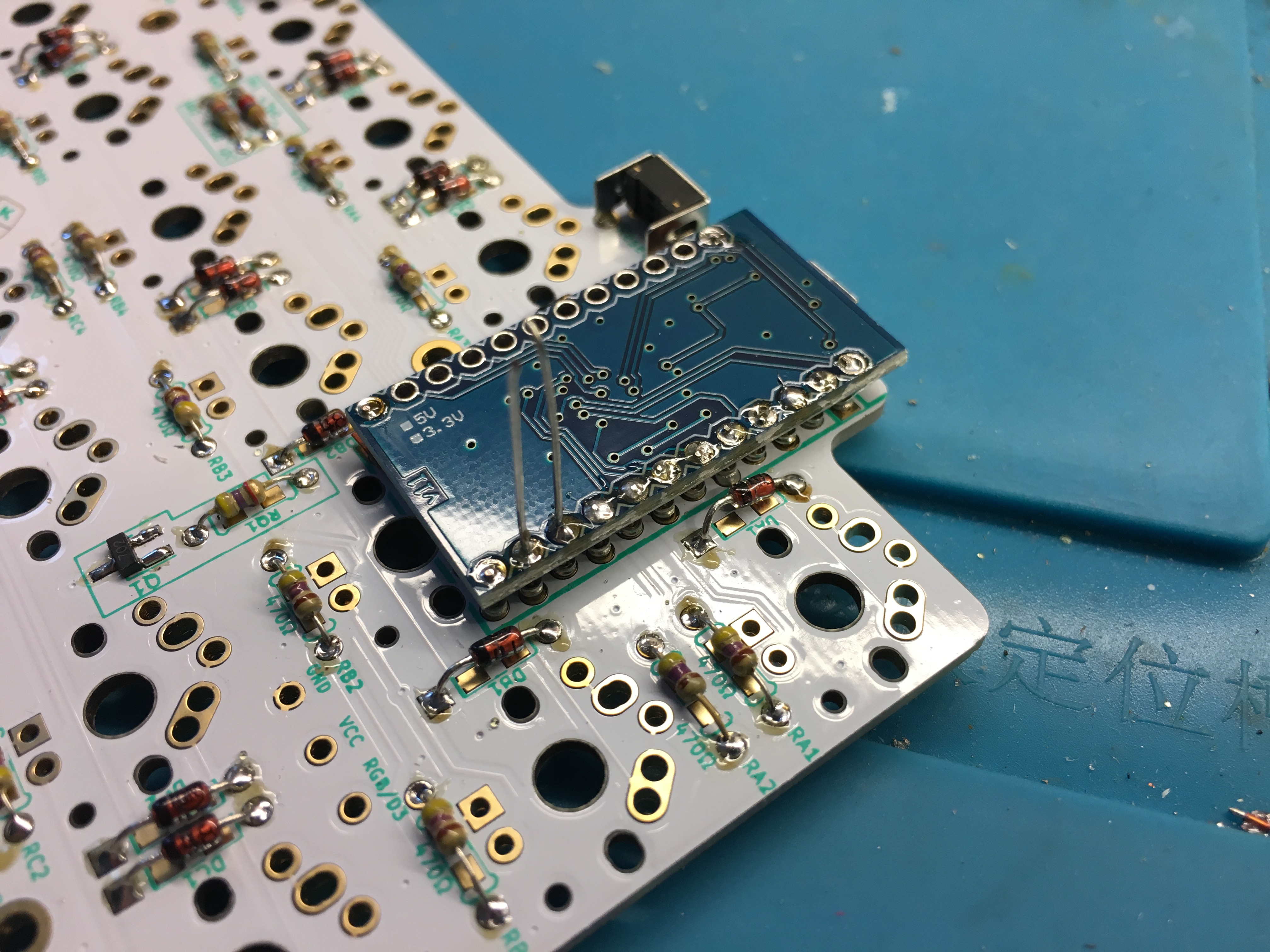Pro Micro All Socket Pins Soldering