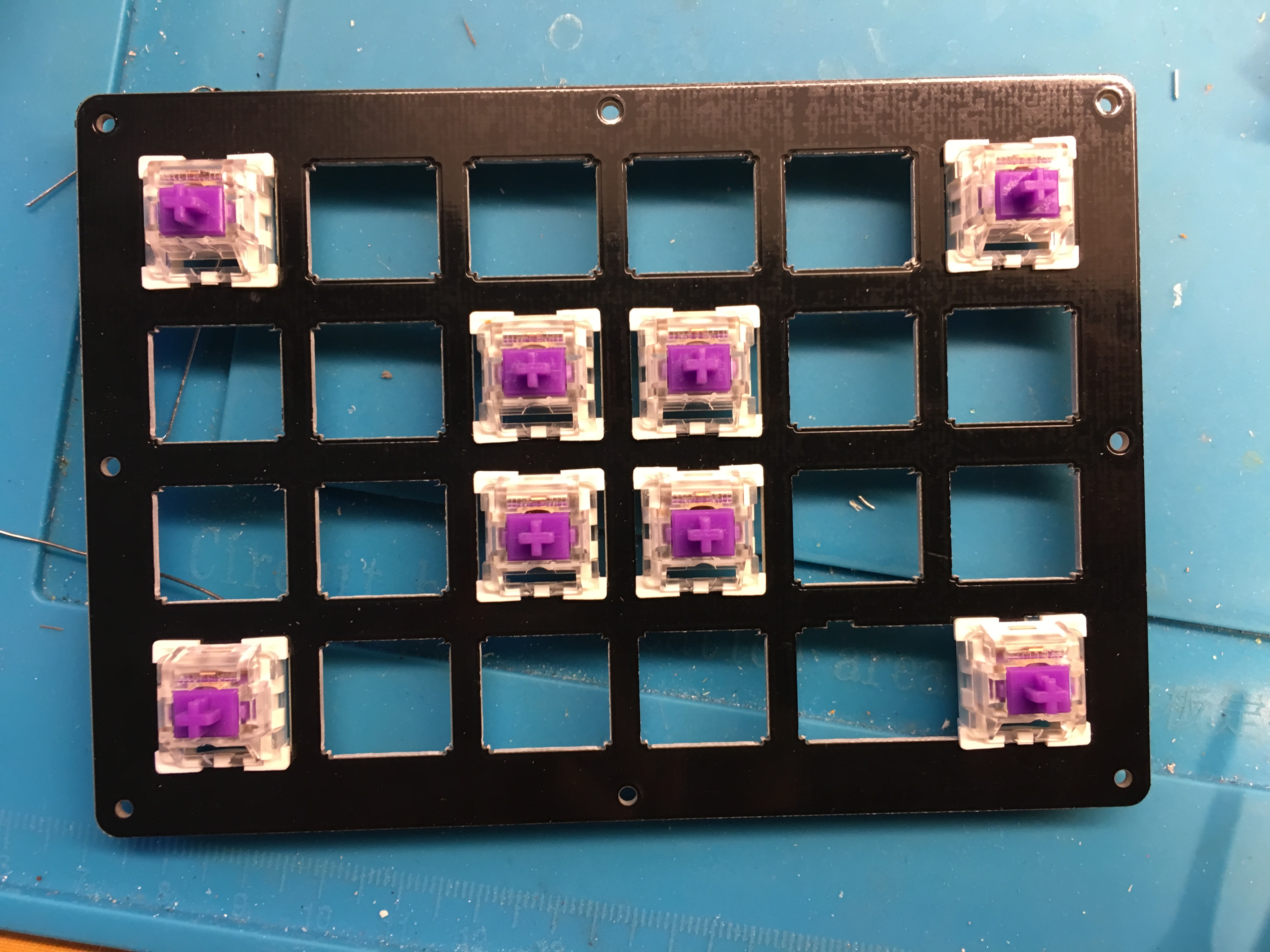 Corner Switches in Switch Plate