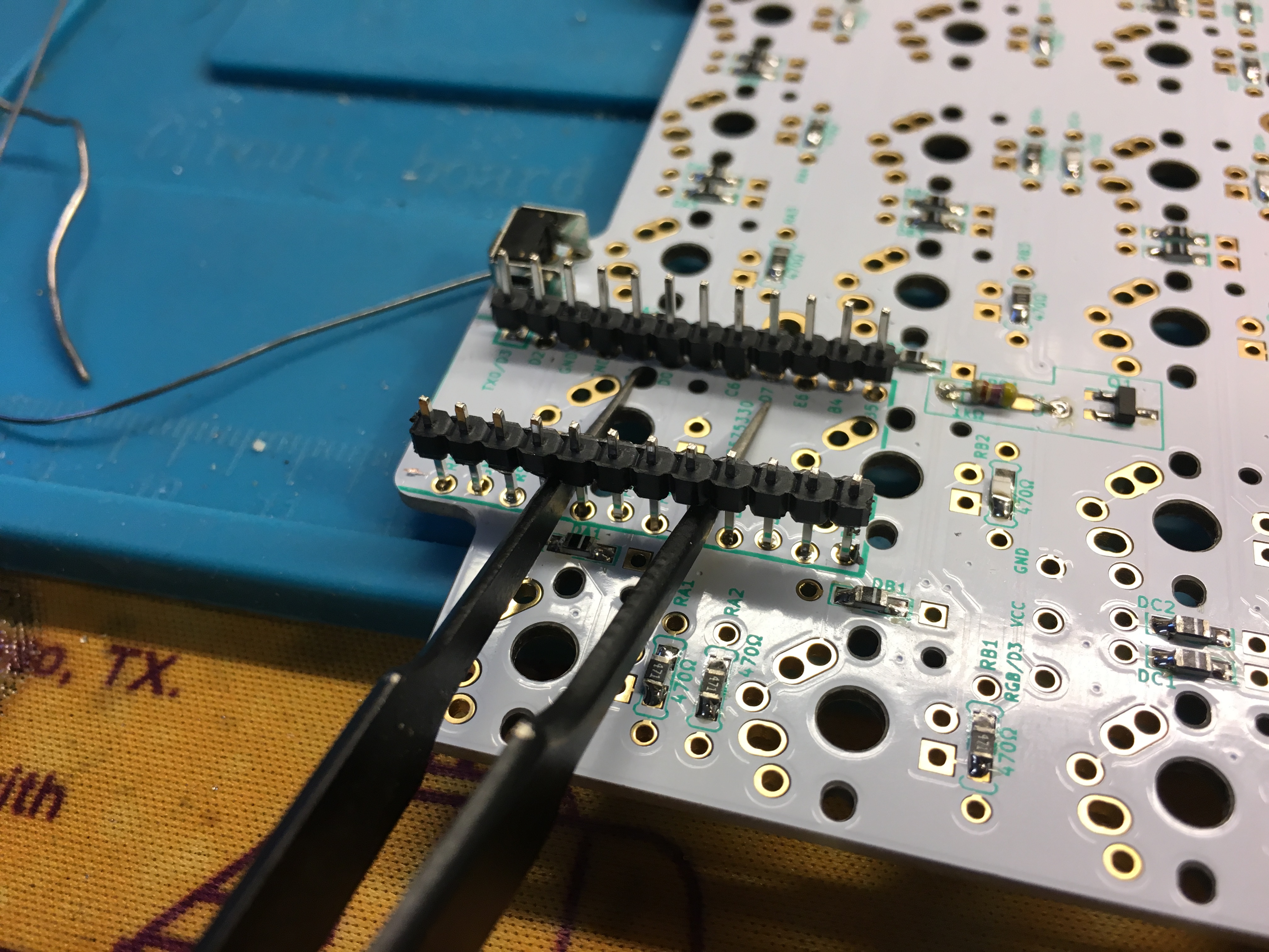 Tweezers Removing Header Pin Plastic