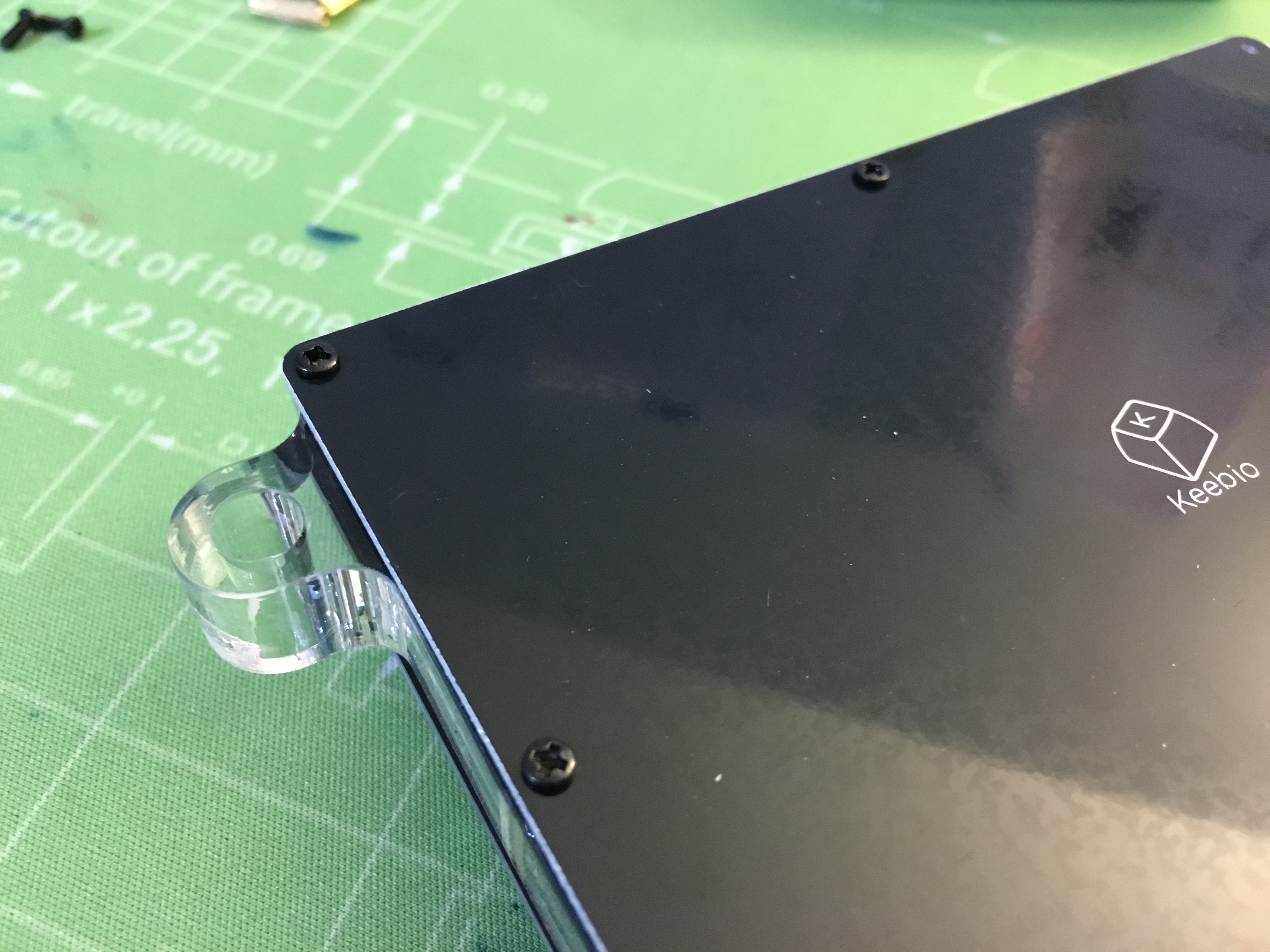 Bottom Plate Screwed onto Standoffs
