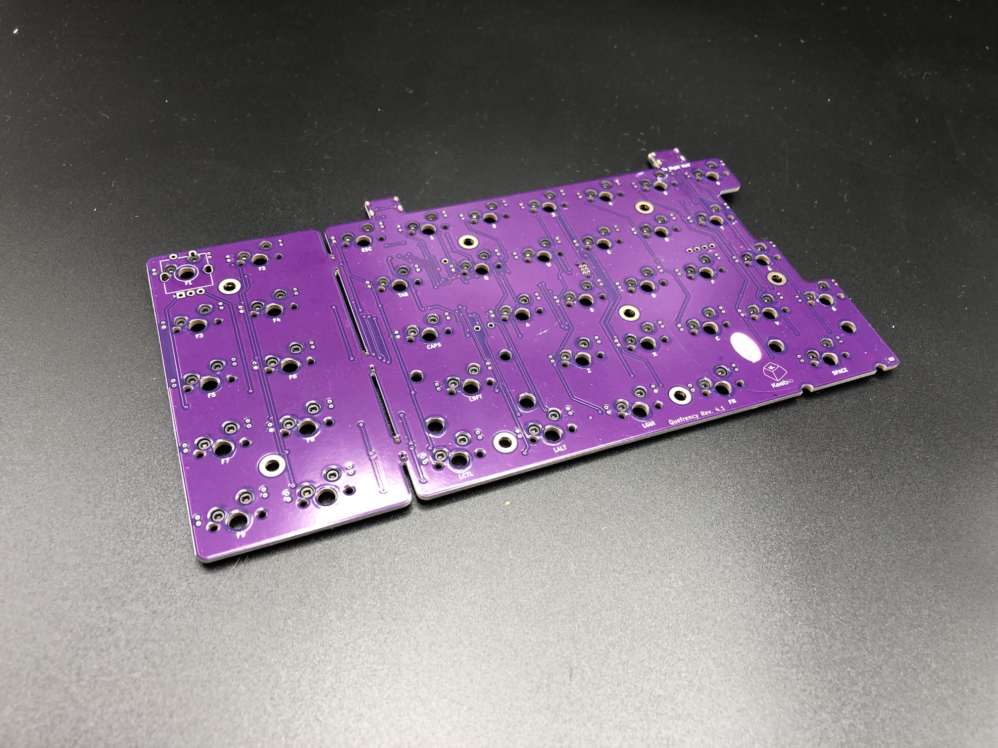 Quefrency Rev. 4 PCB with breakoff sections