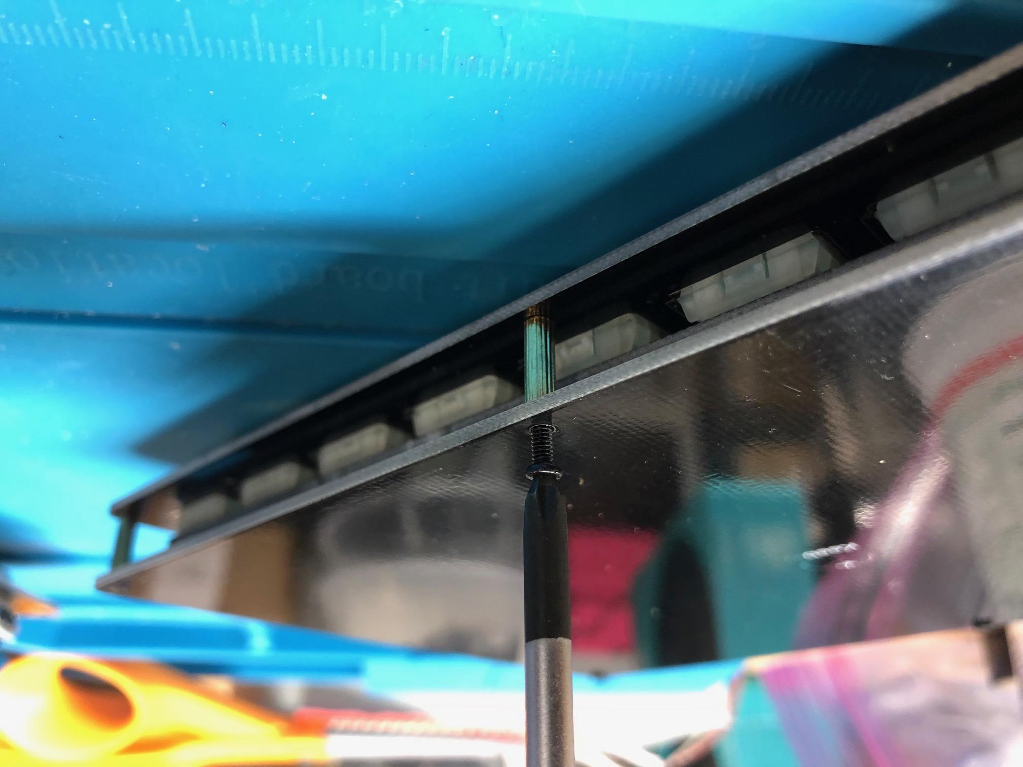 Screwdriver Adding Bottom Plate Screw