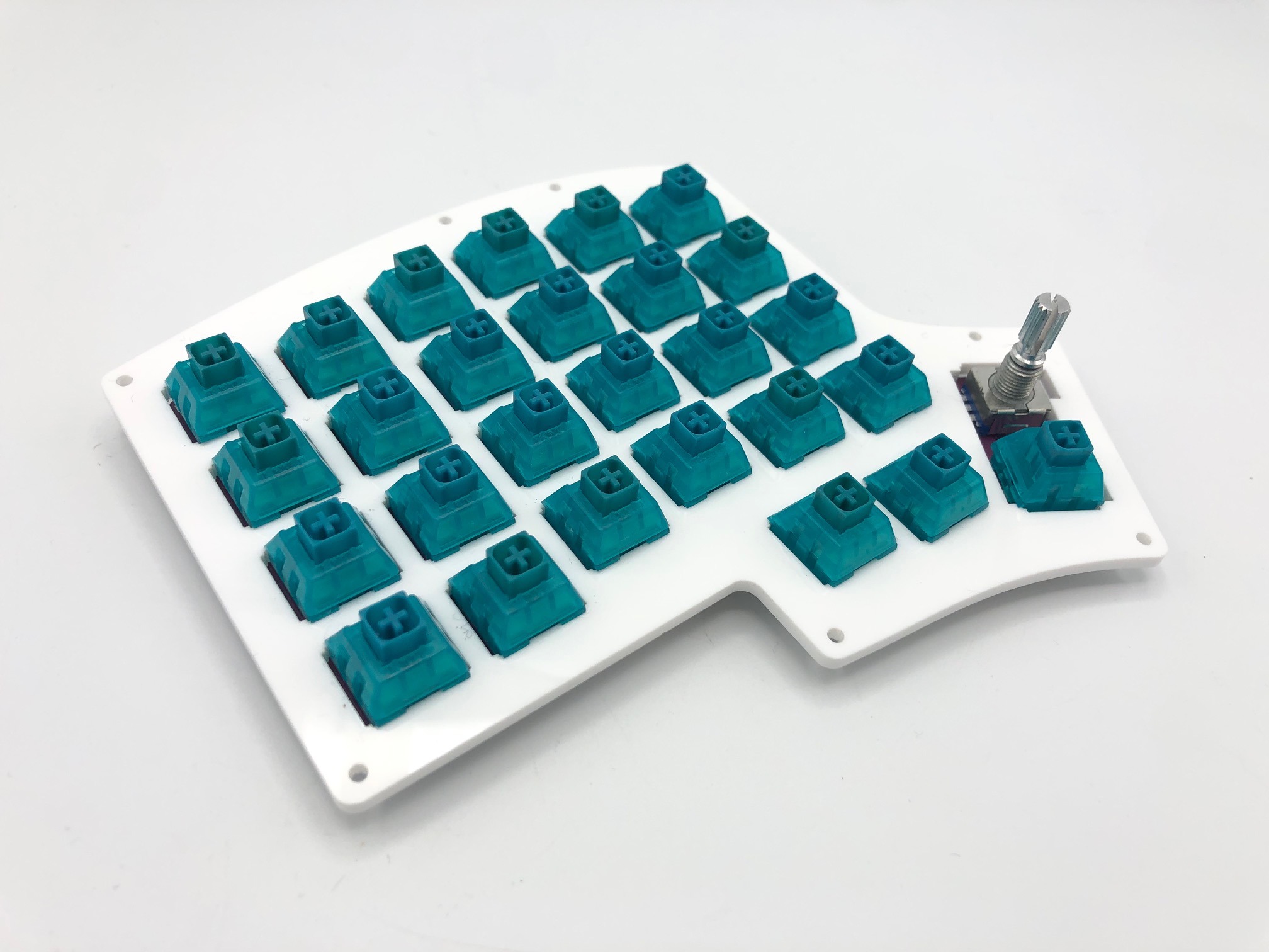 All Switches Installed in Plate