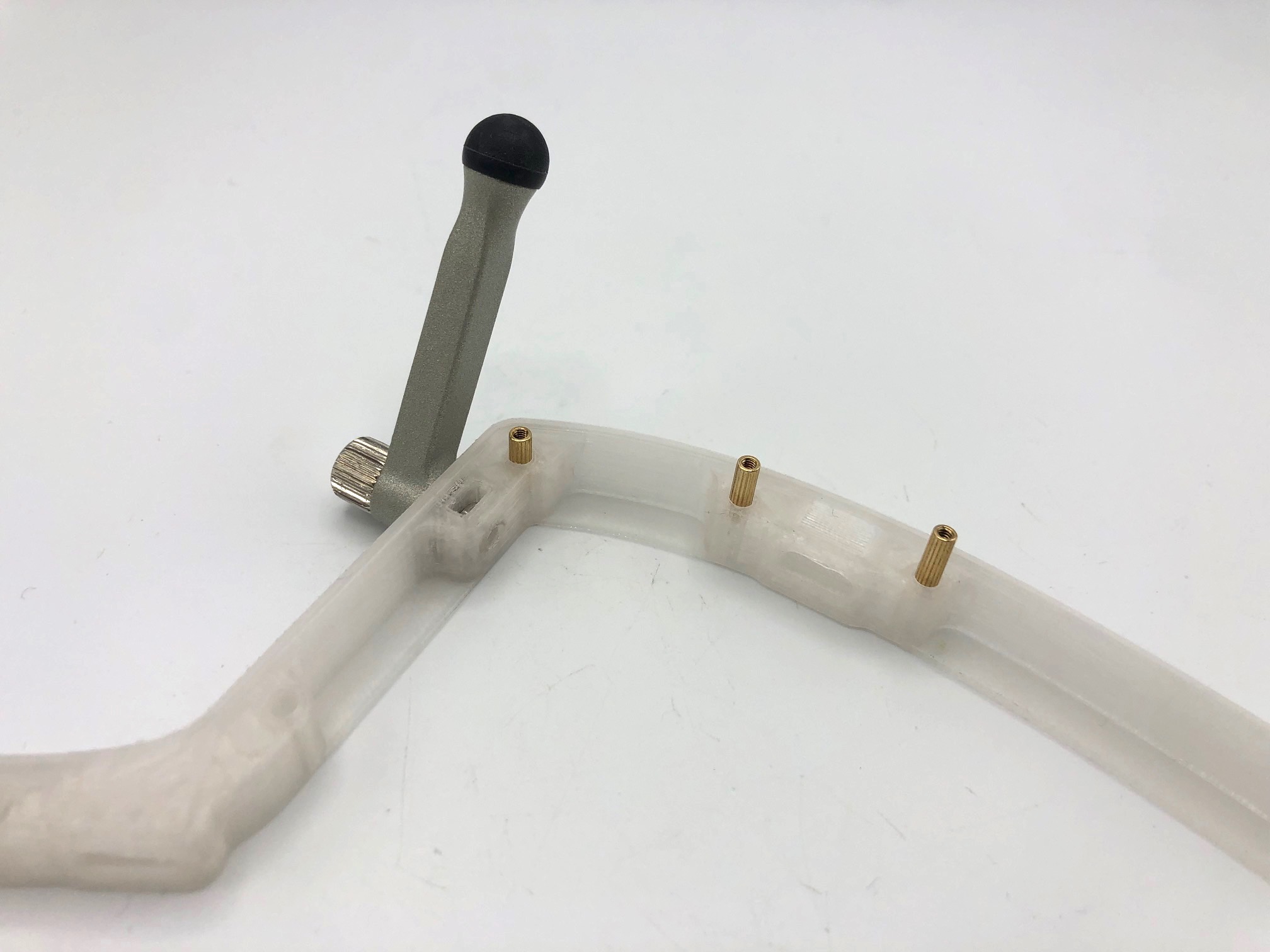 Tenting Leg with Standoff Inserts