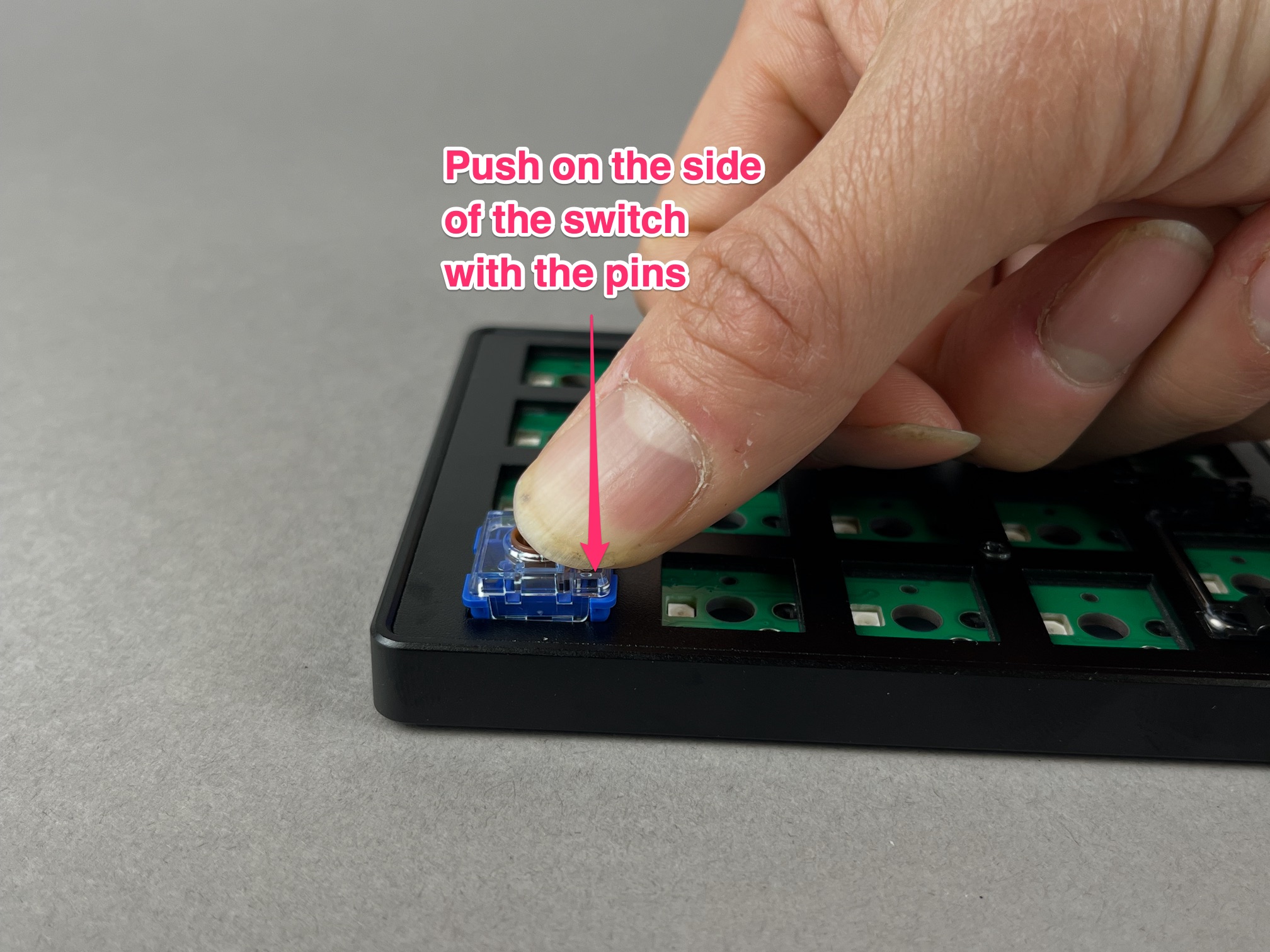 Press switch