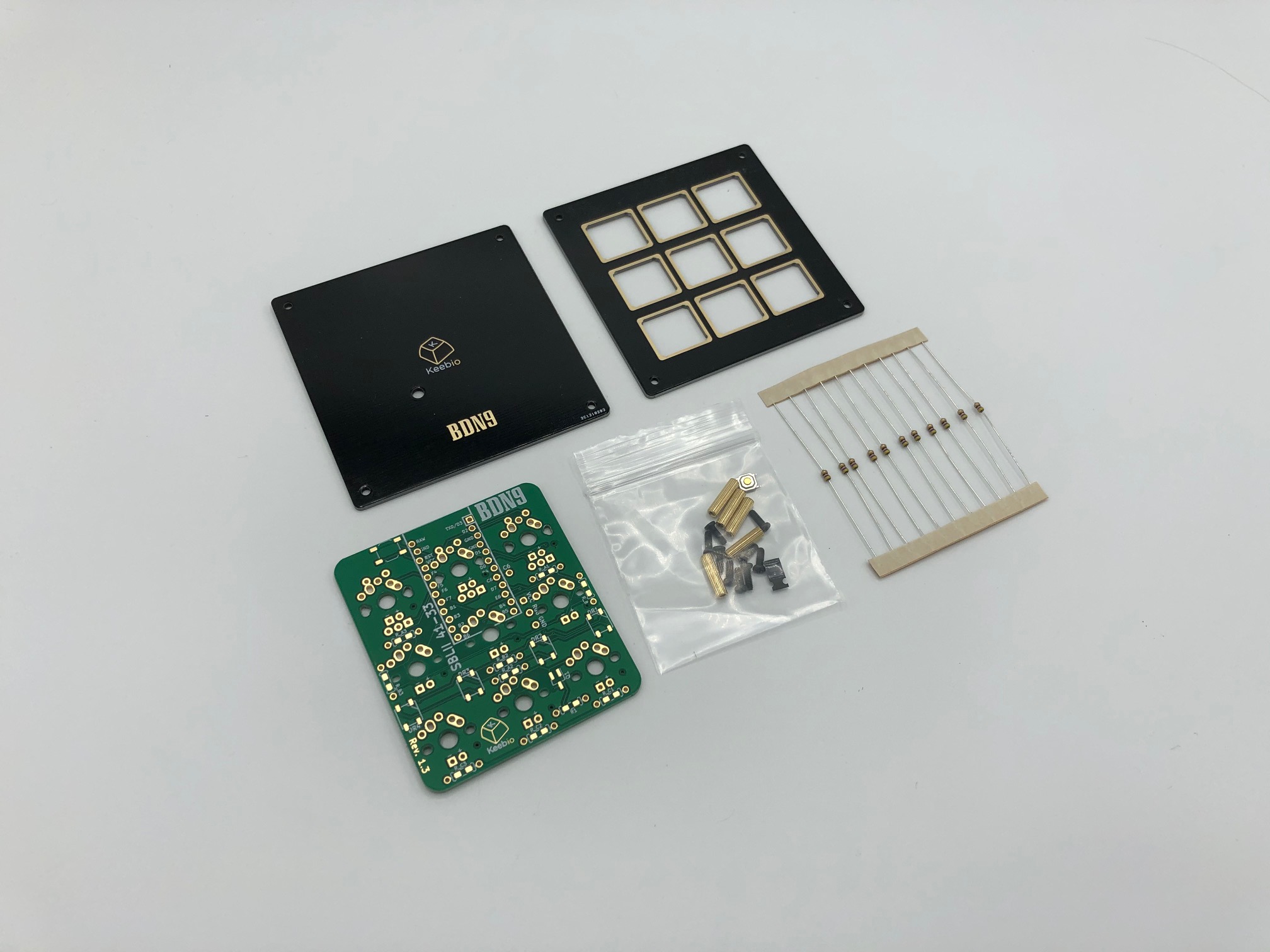 BDN9 Rev. 1.3 Kit Parts