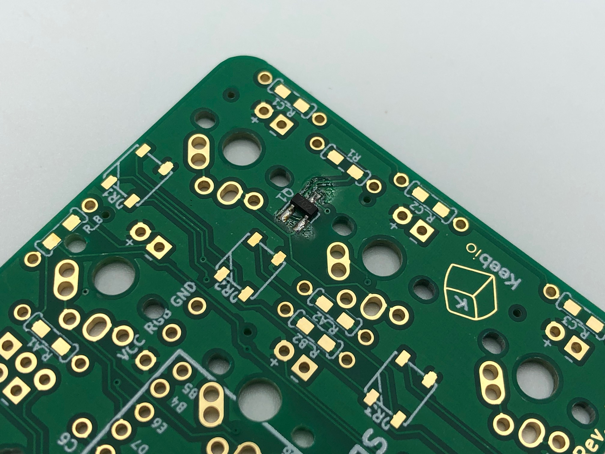 MOSFET Soldered Straight on PCB