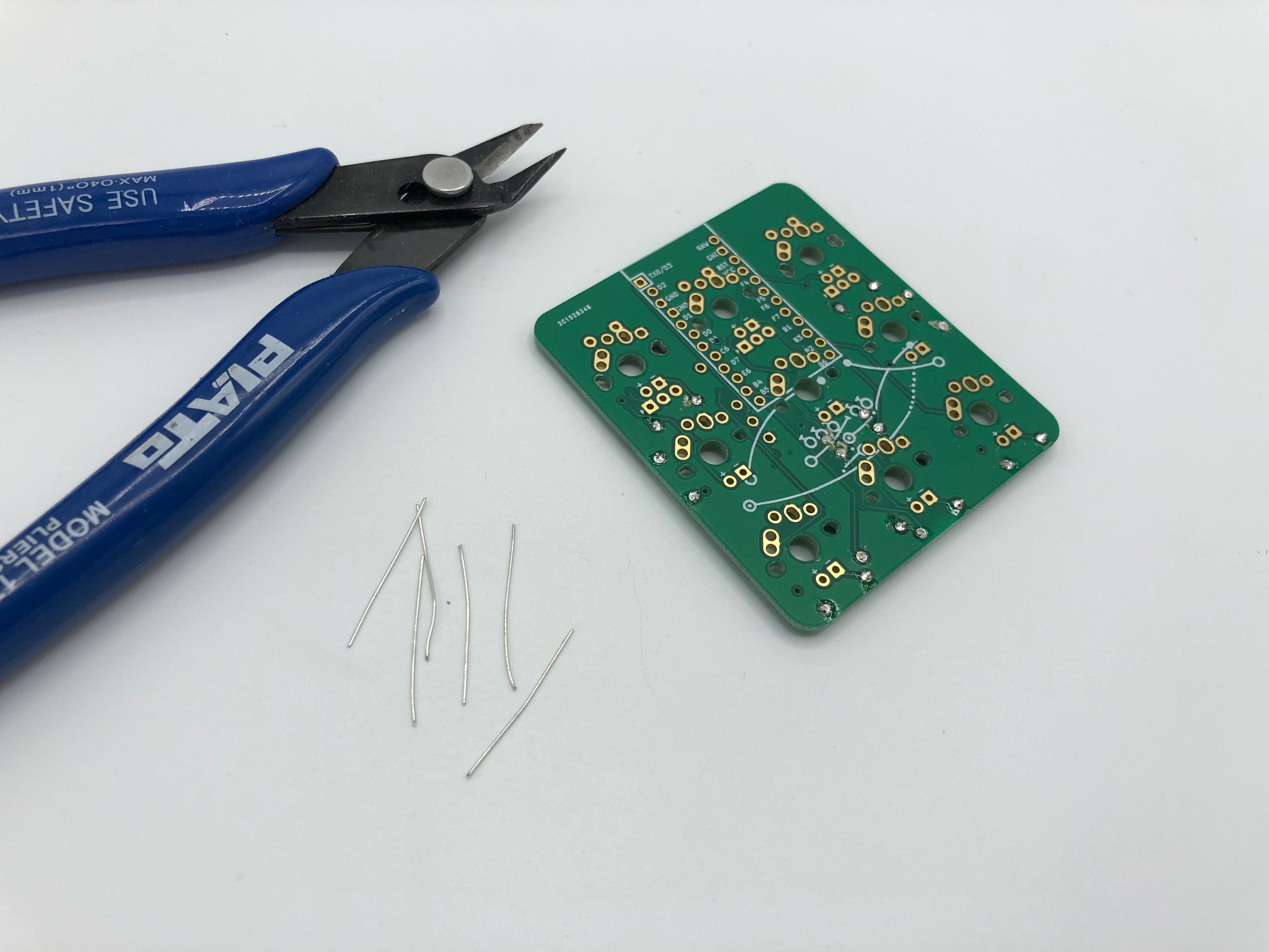 Resistor Leads Trimmed Flush