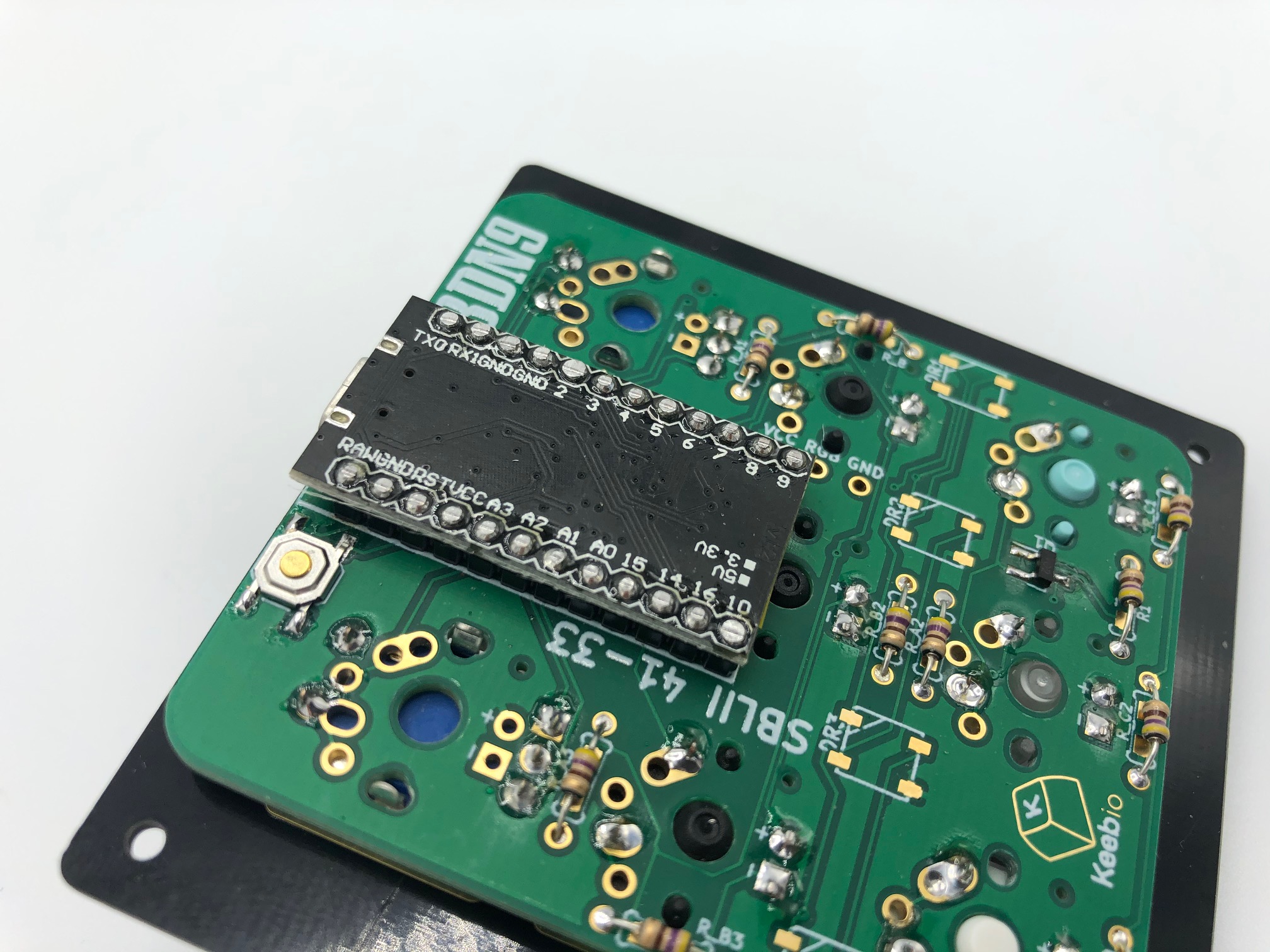 Pro Micro Fully Soldered on PCB