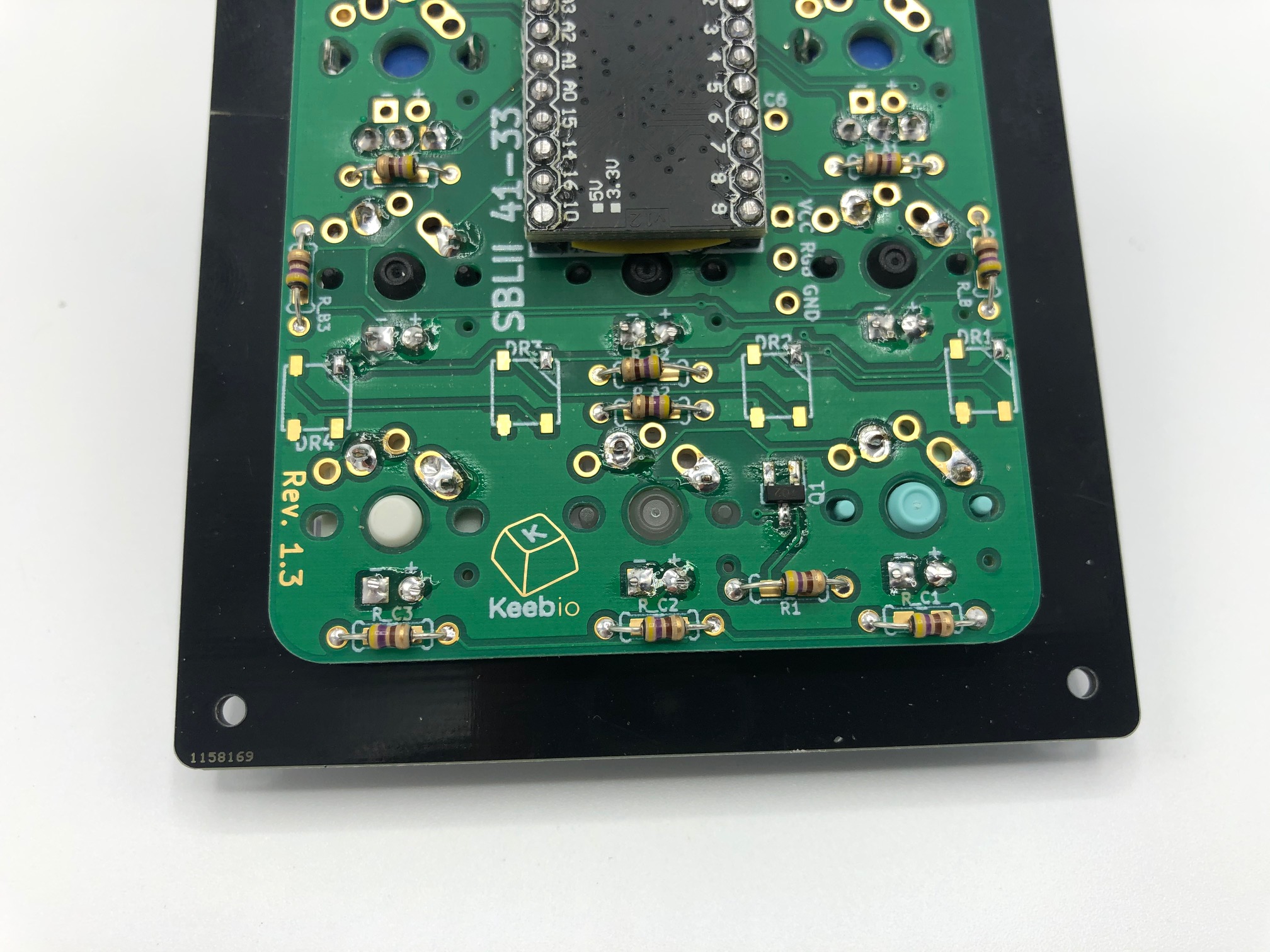 Solder Added to One RGB LED Pad
