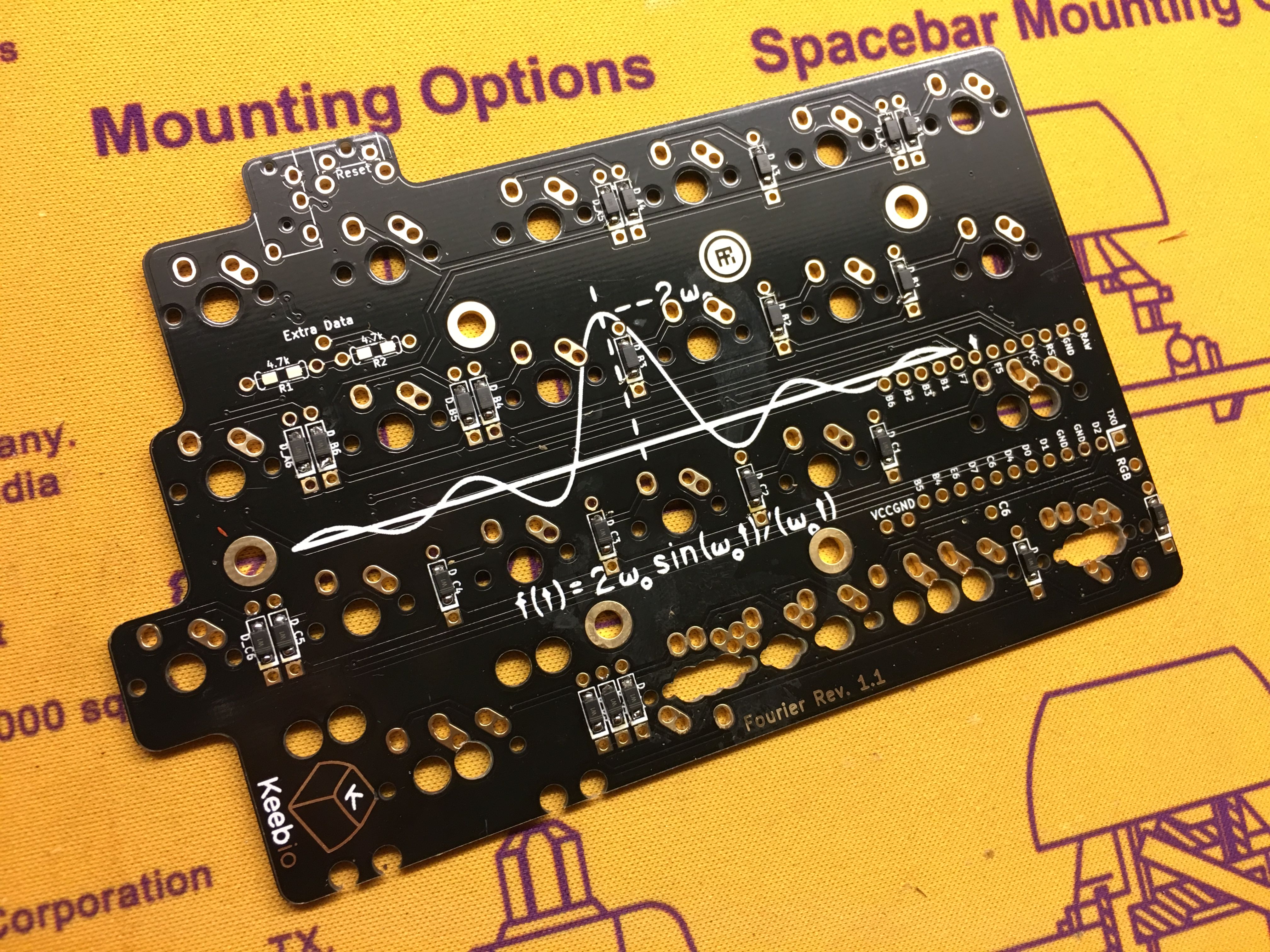 Left PCB with All Diodes Installed