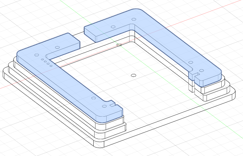 Two 4-dot layers added to stack