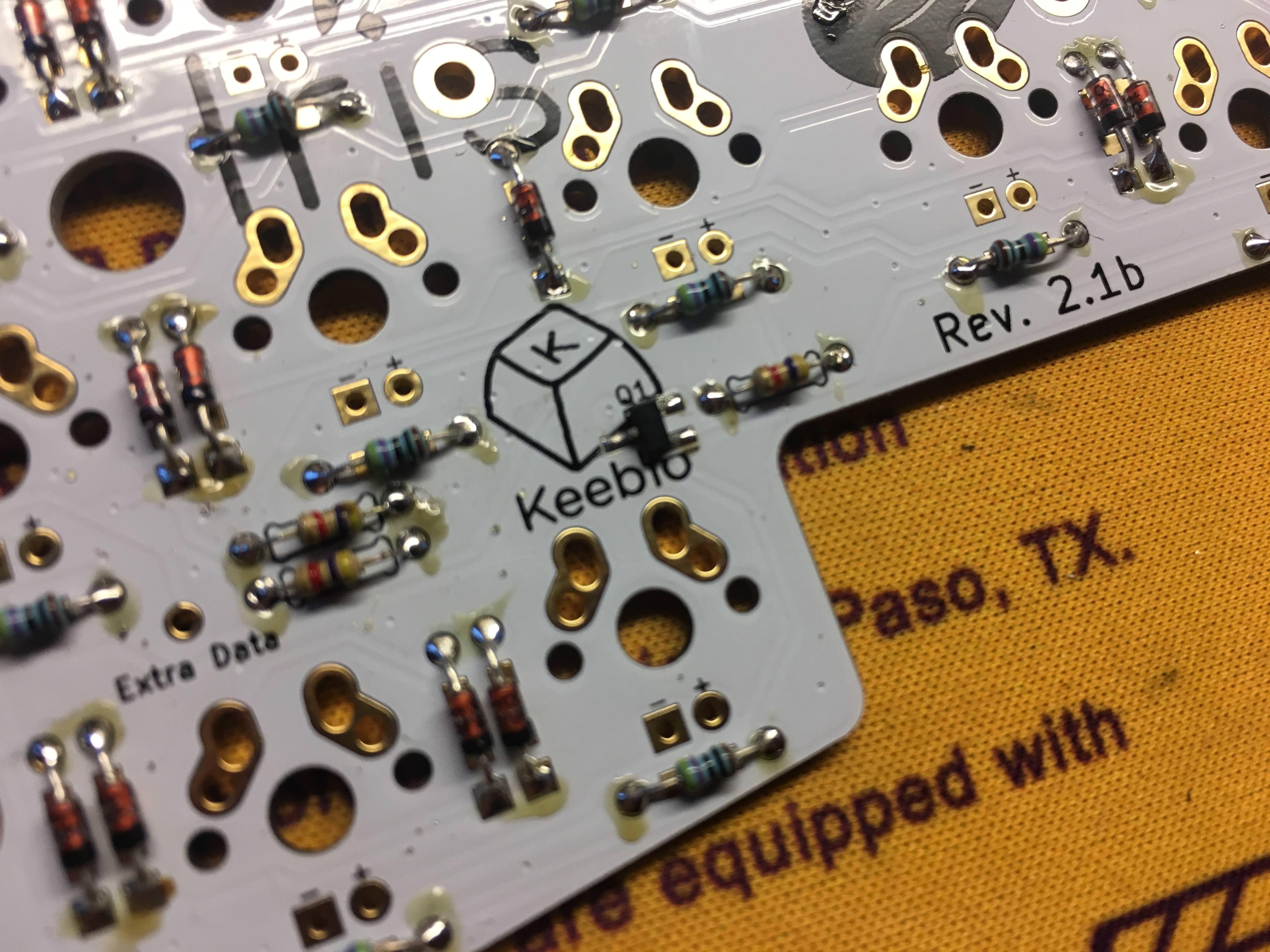 MOSFET on Right PCB