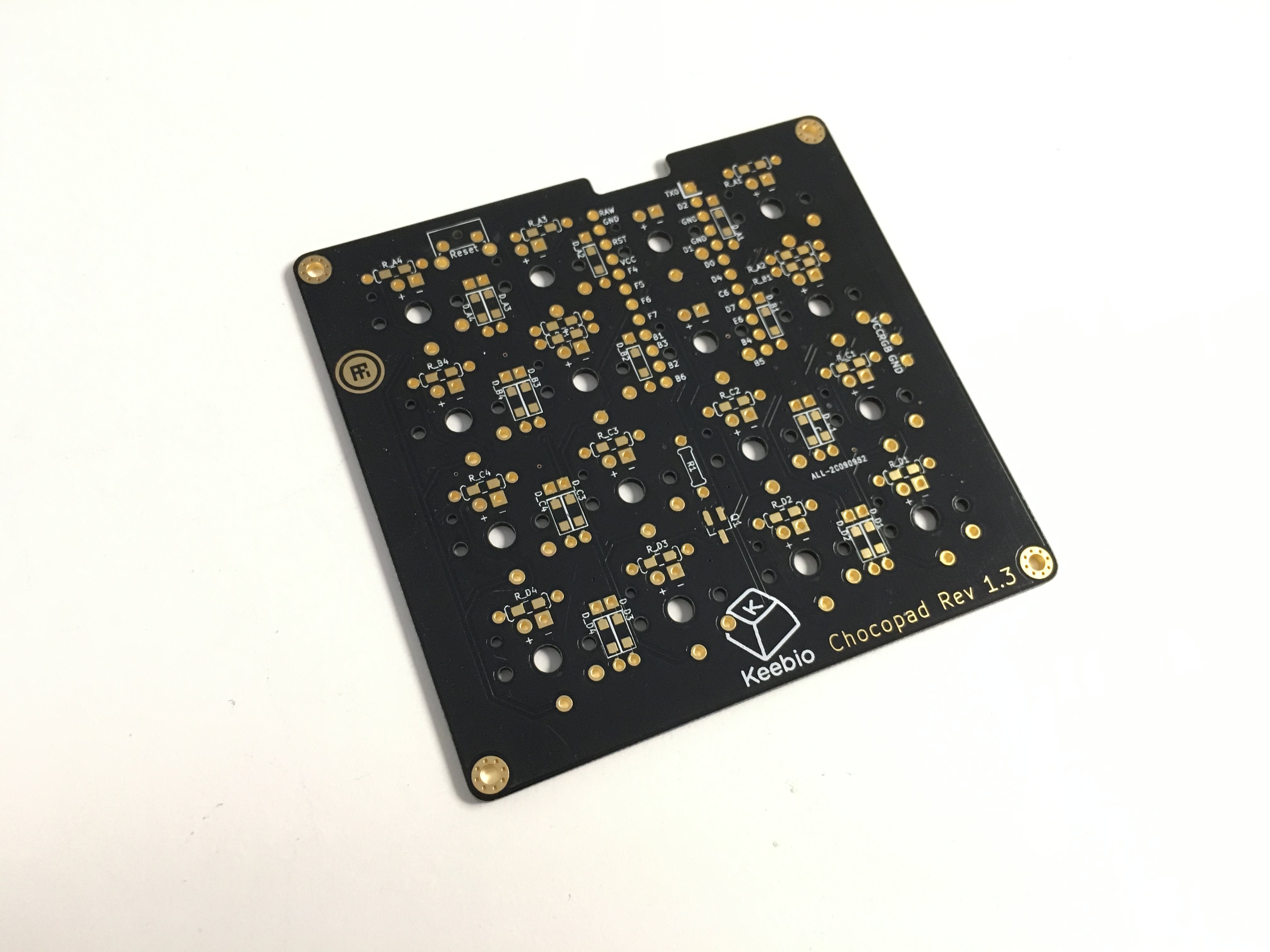 Chocopad PCB front side