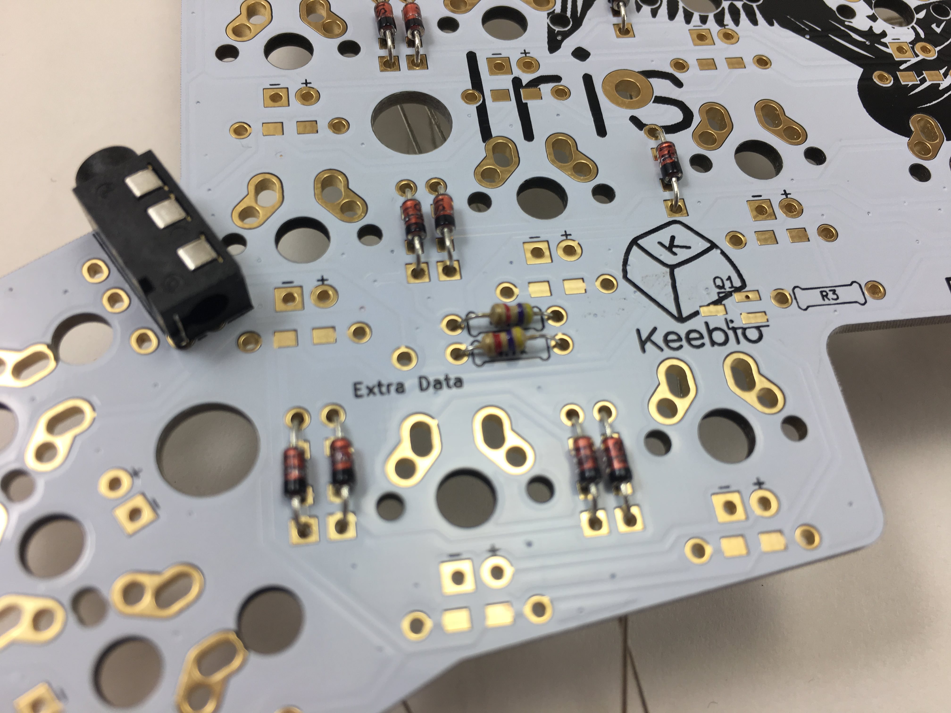 I2C Resistors on Left PCB