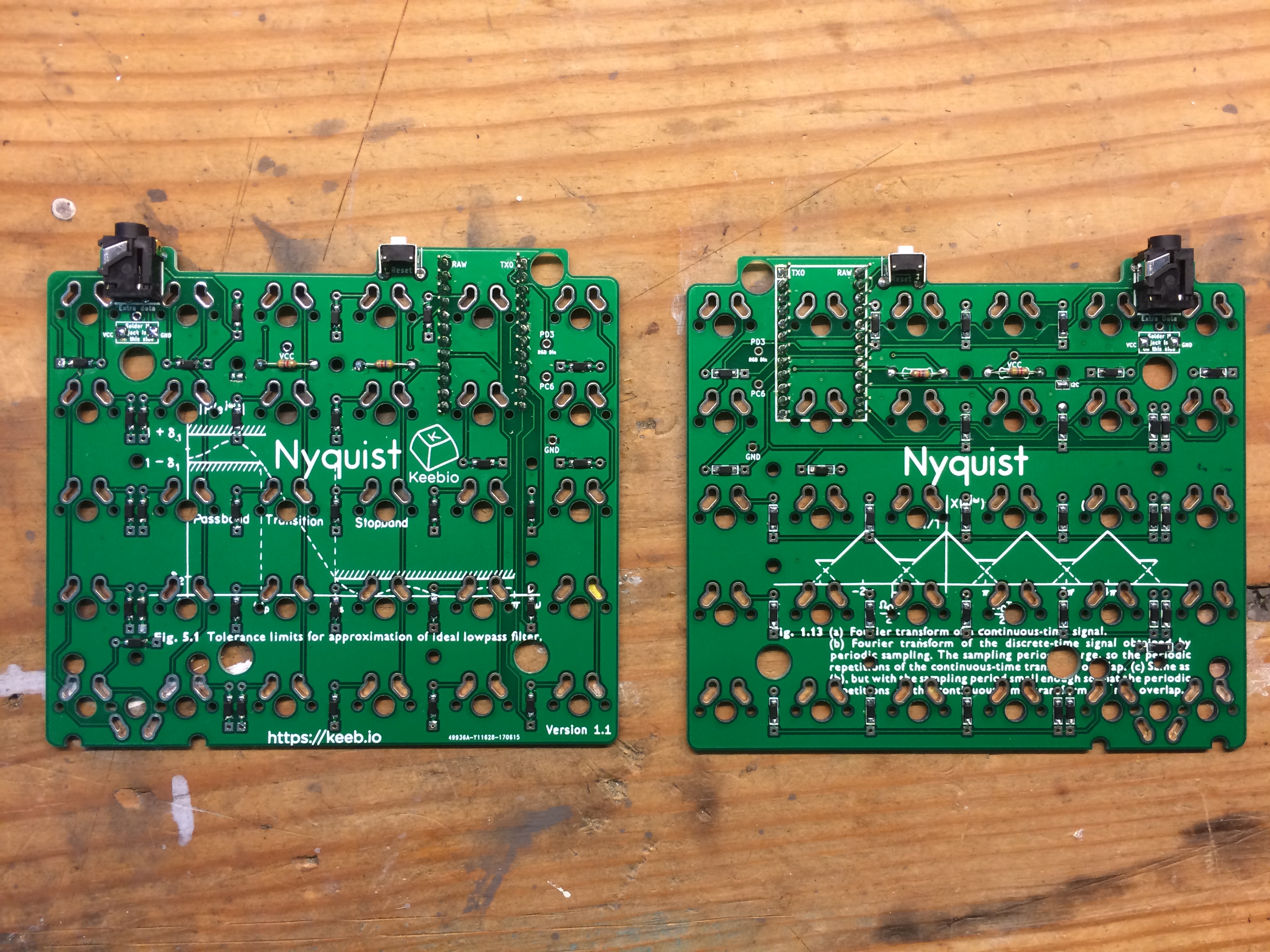 Both Finished Nyquist Halves