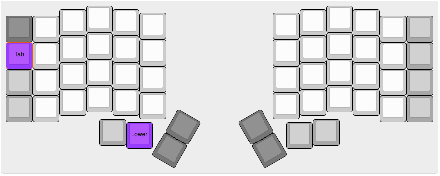 QK Boot Key Layout Diagram