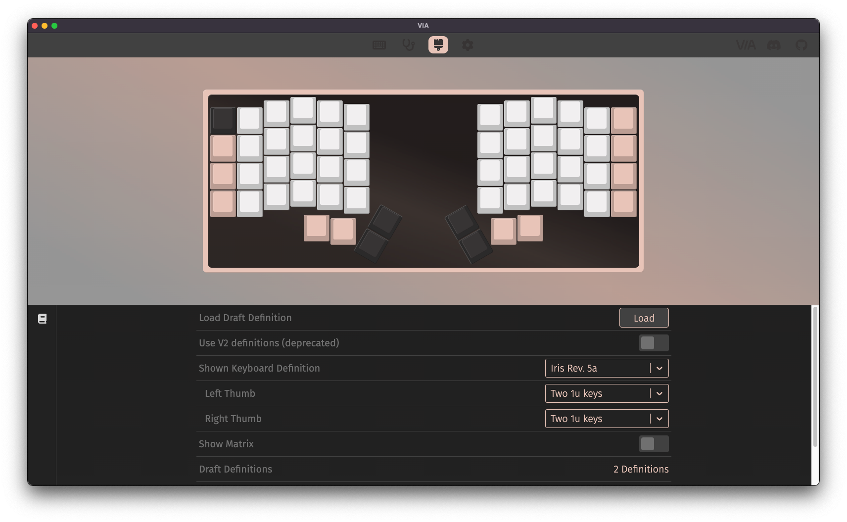 VIA Design Tab Sideloading