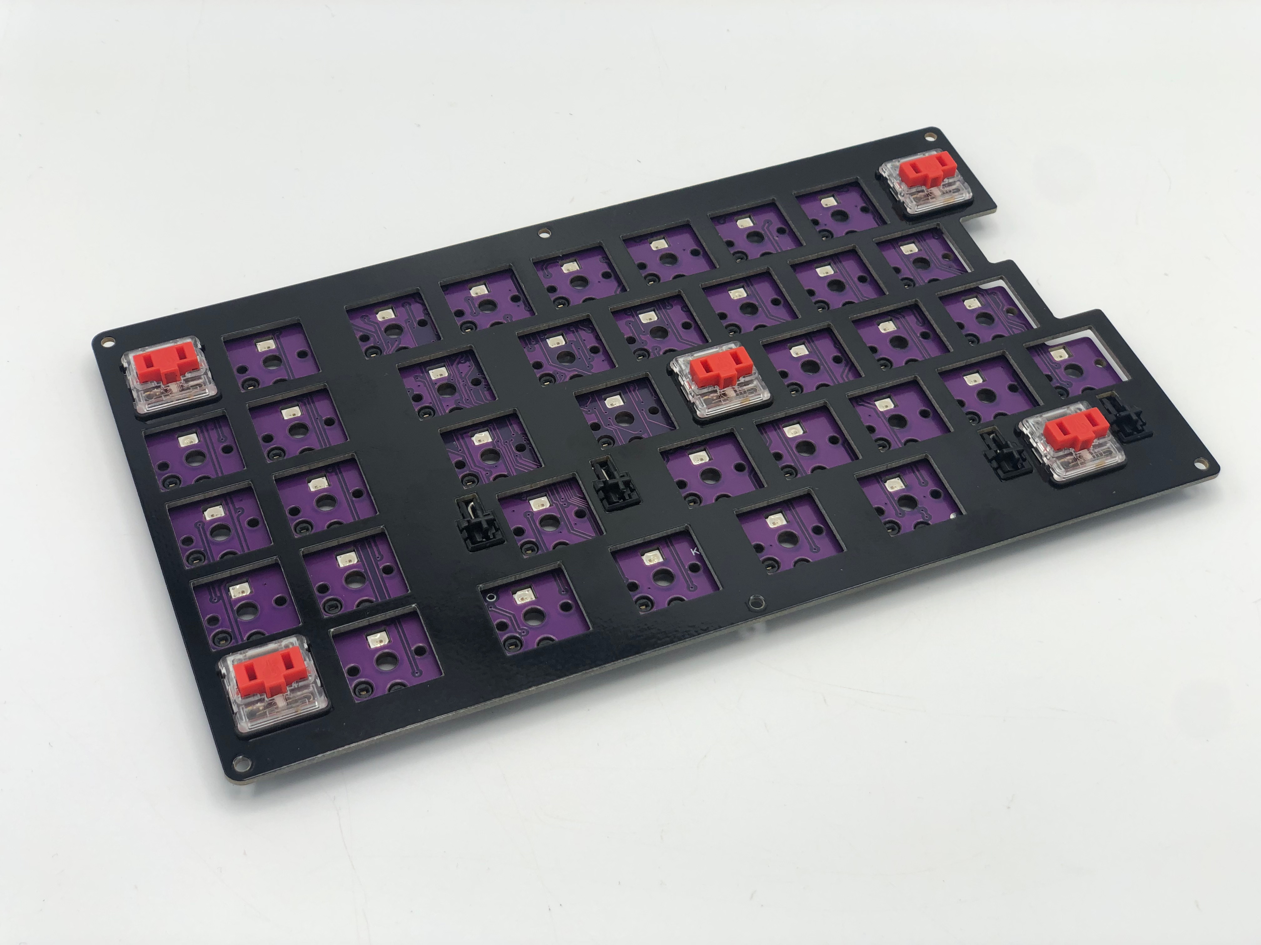 Plate over PCB