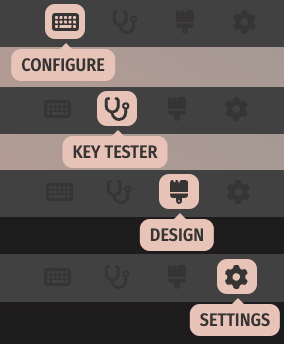 VIA Tab Icons