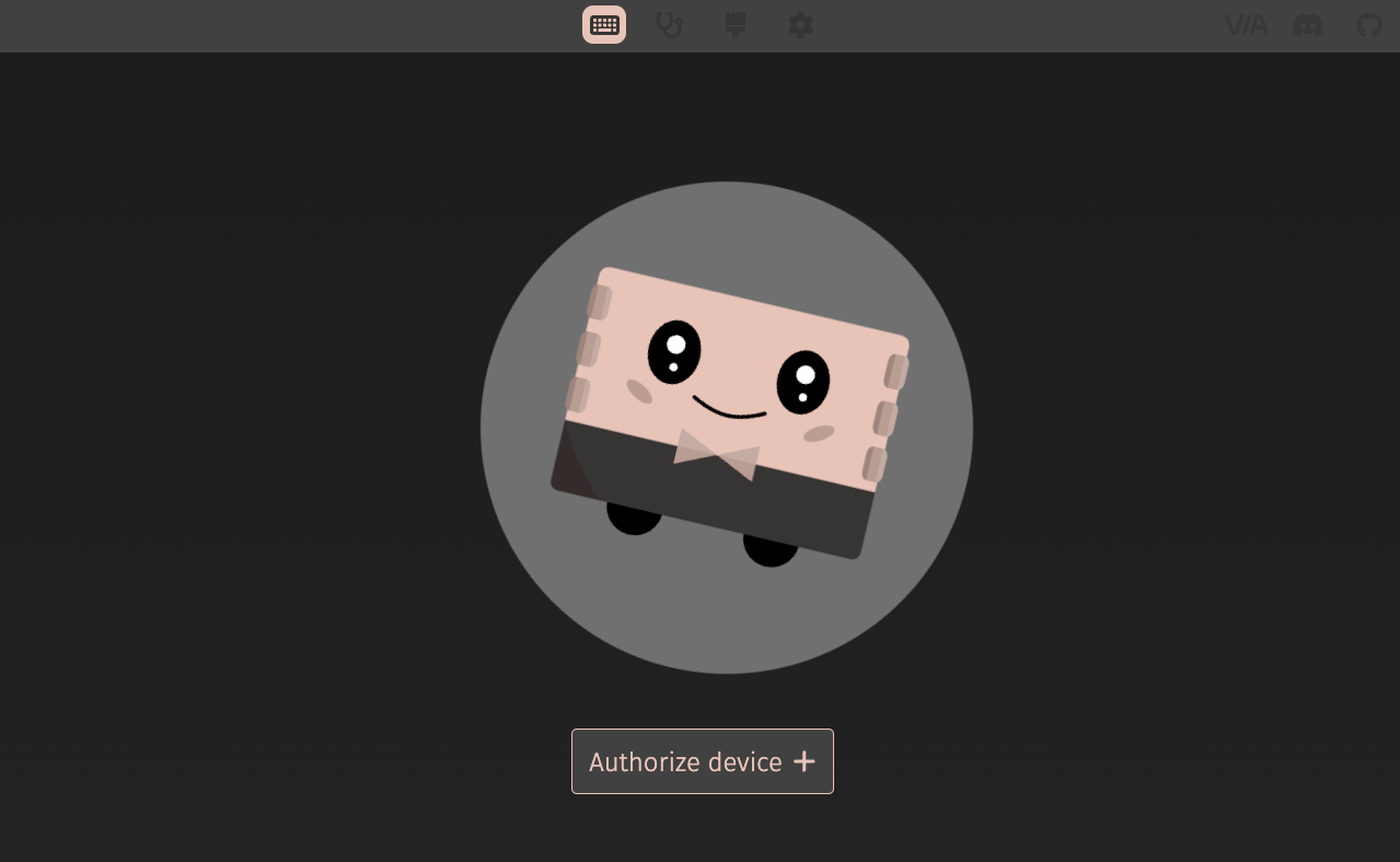 VIA Web App Launch Screen
